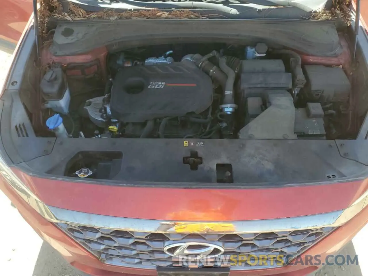 12 fotografías del automóvil dañado 5NMS53AA7LH171769 HYUNDAI SANTA FE 2020