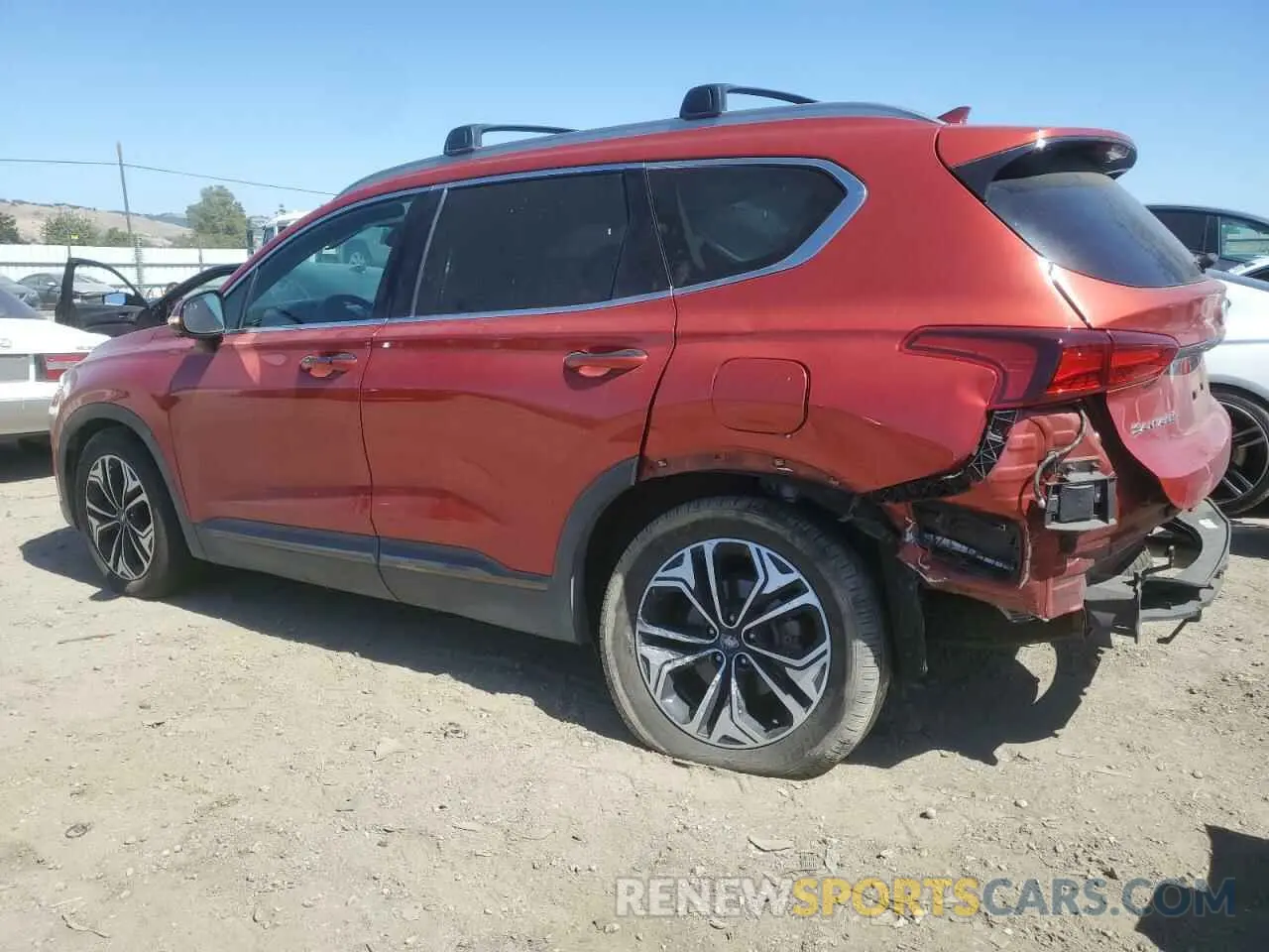 2 fotografías del automóvil dañado 5NMS53AA7LH171769 HYUNDAI SANTA FE 2020