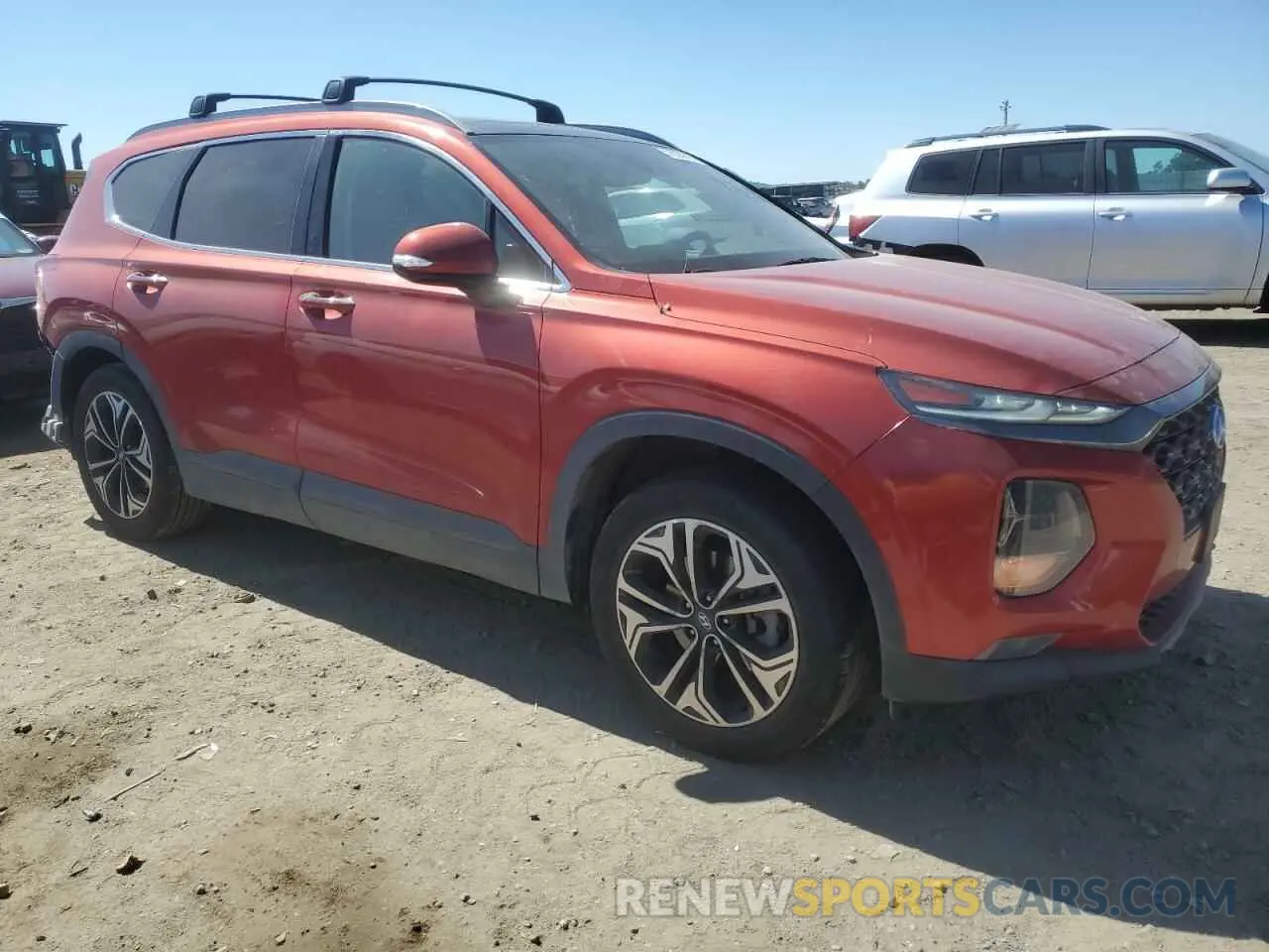 4 fotografías del automóvil dañado 5NMS53AA7LH171769 HYUNDAI SANTA FE 2020