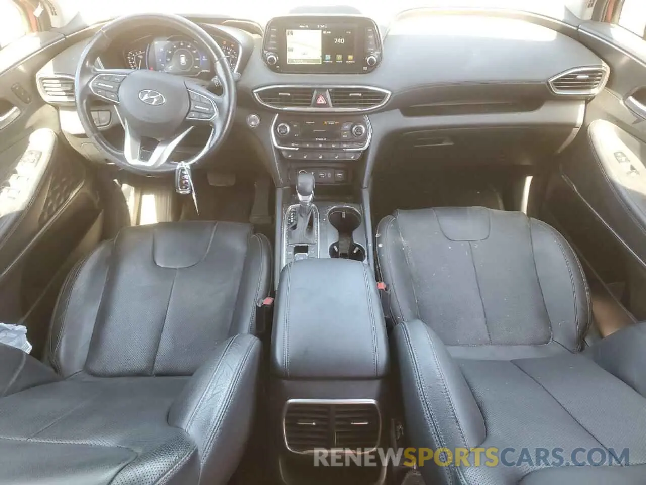 8 fotografías del automóvil dañado 5NMS53AA7LH171769 HYUNDAI SANTA FE 2020