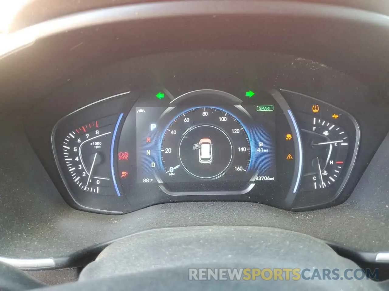 9 fotografías del automóvil dañado 5NMS53AA7LH171769 HYUNDAI SANTA FE 2020
