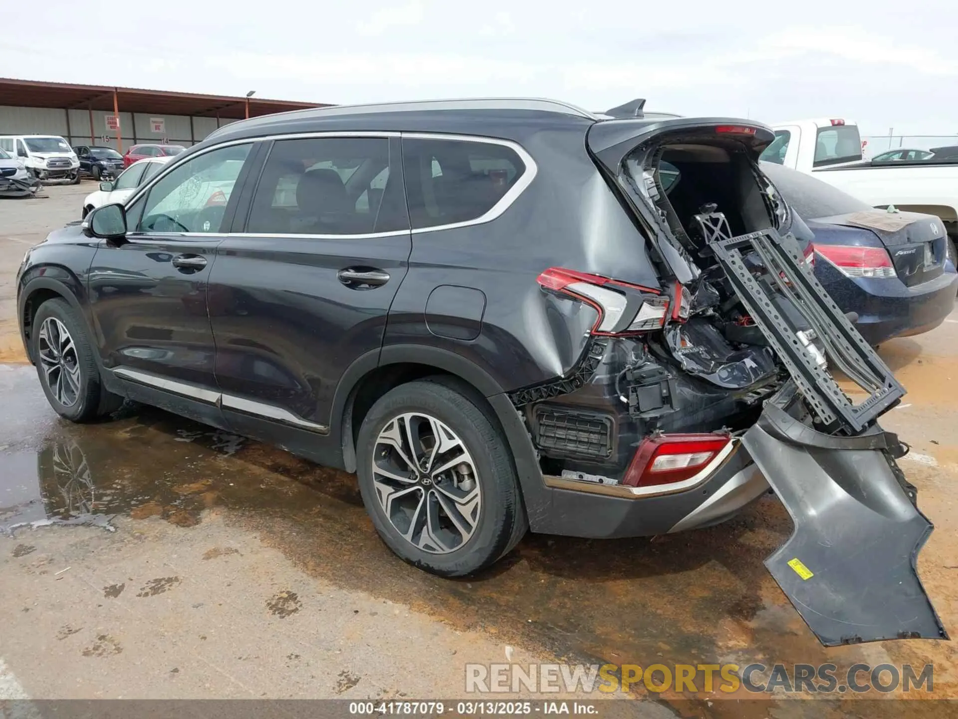 14 fotografías del automóvil dañado 5NMS53AA8LH213608 HYUNDAI SANTA FE 2020