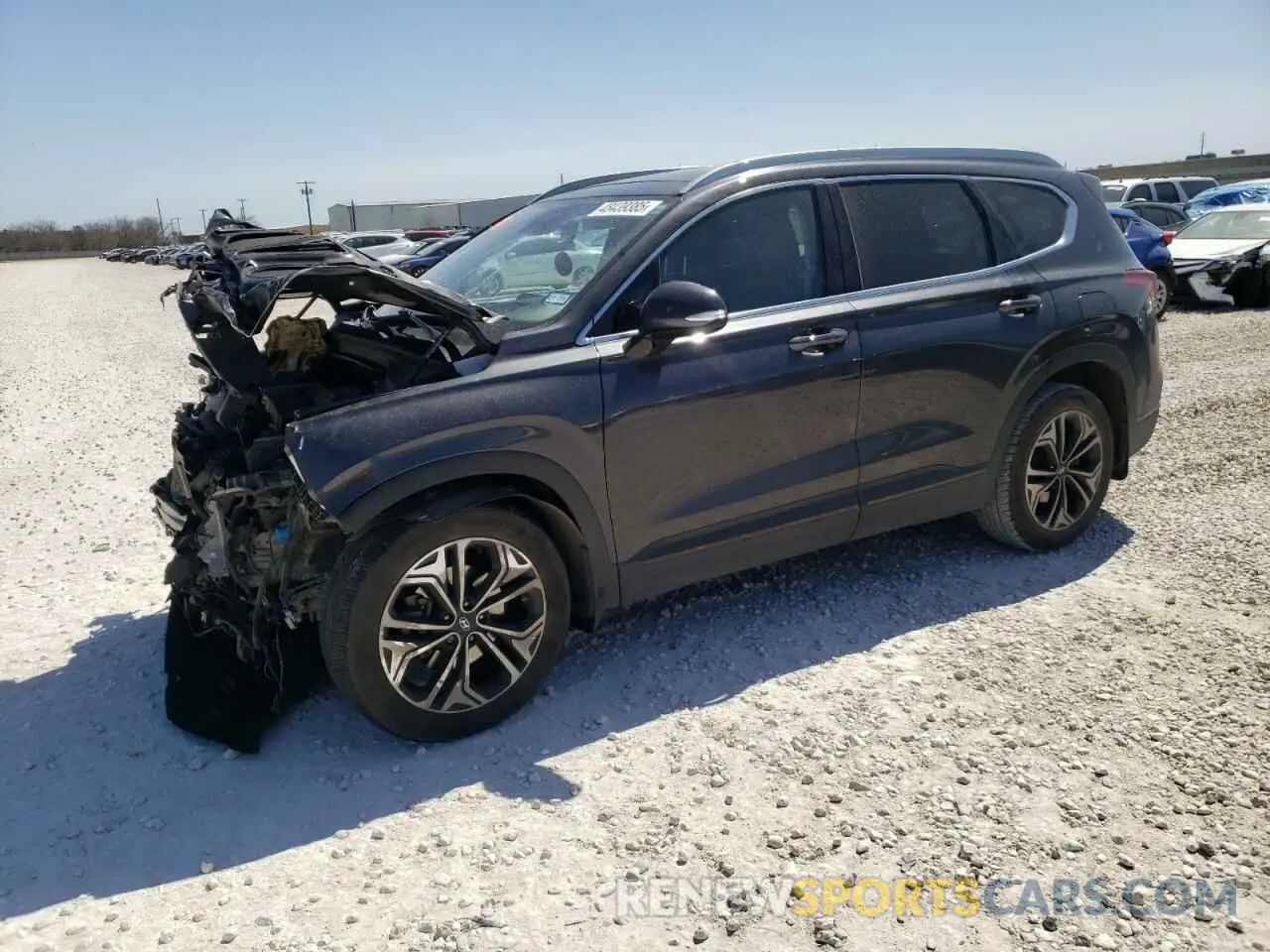 1 fotografías del automóvil dañado 5NMS53AA8LH275641 HYUNDAI SANTA FE 2020