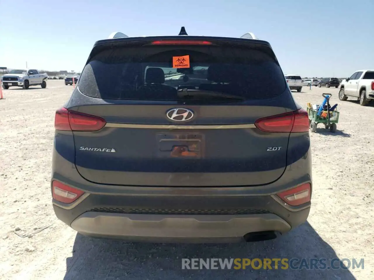 6 fotografías del automóvil dañado 5NMS53AA8LH275641 HYUNDAI SANTA FE 2020