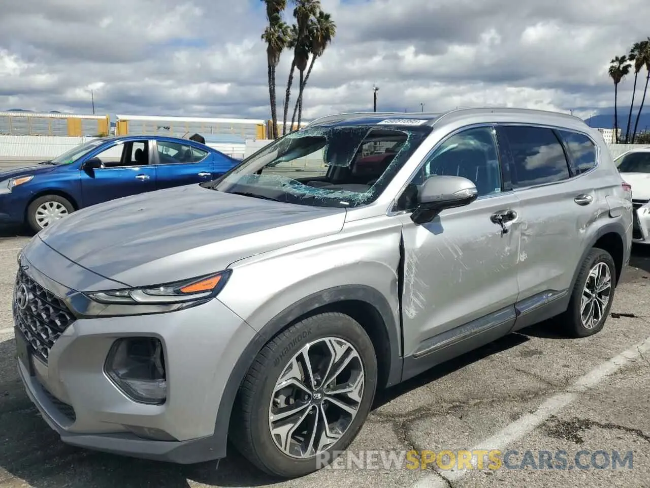 1 fotografías del automóvil dañado 5NMS53AA9LH221118 HYUNDAI SANTA FE 2020