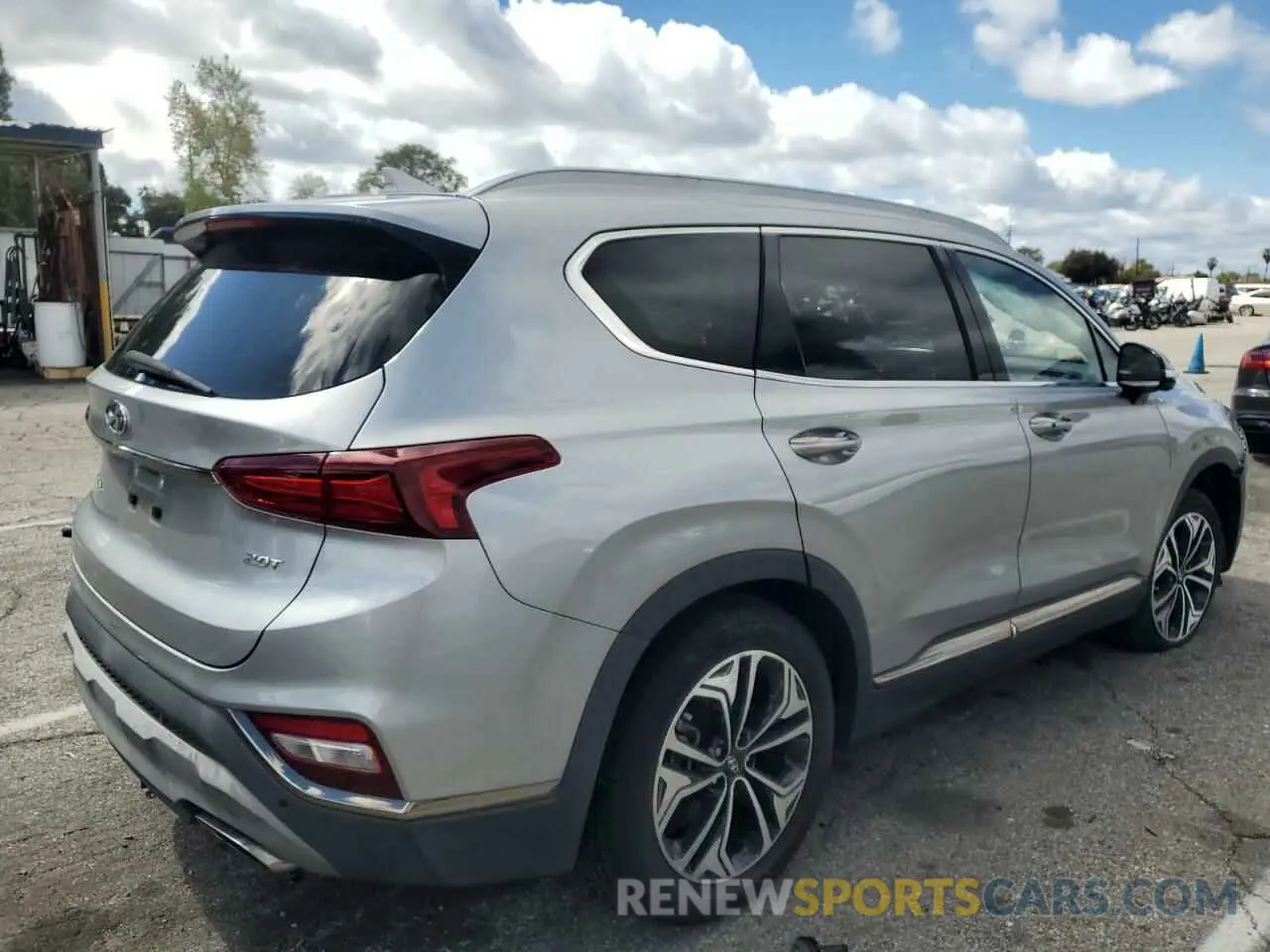 3 fotografías del automóvil dañado 5NMS53AA9LH221118 HYUNDAI SANTA FE 2020