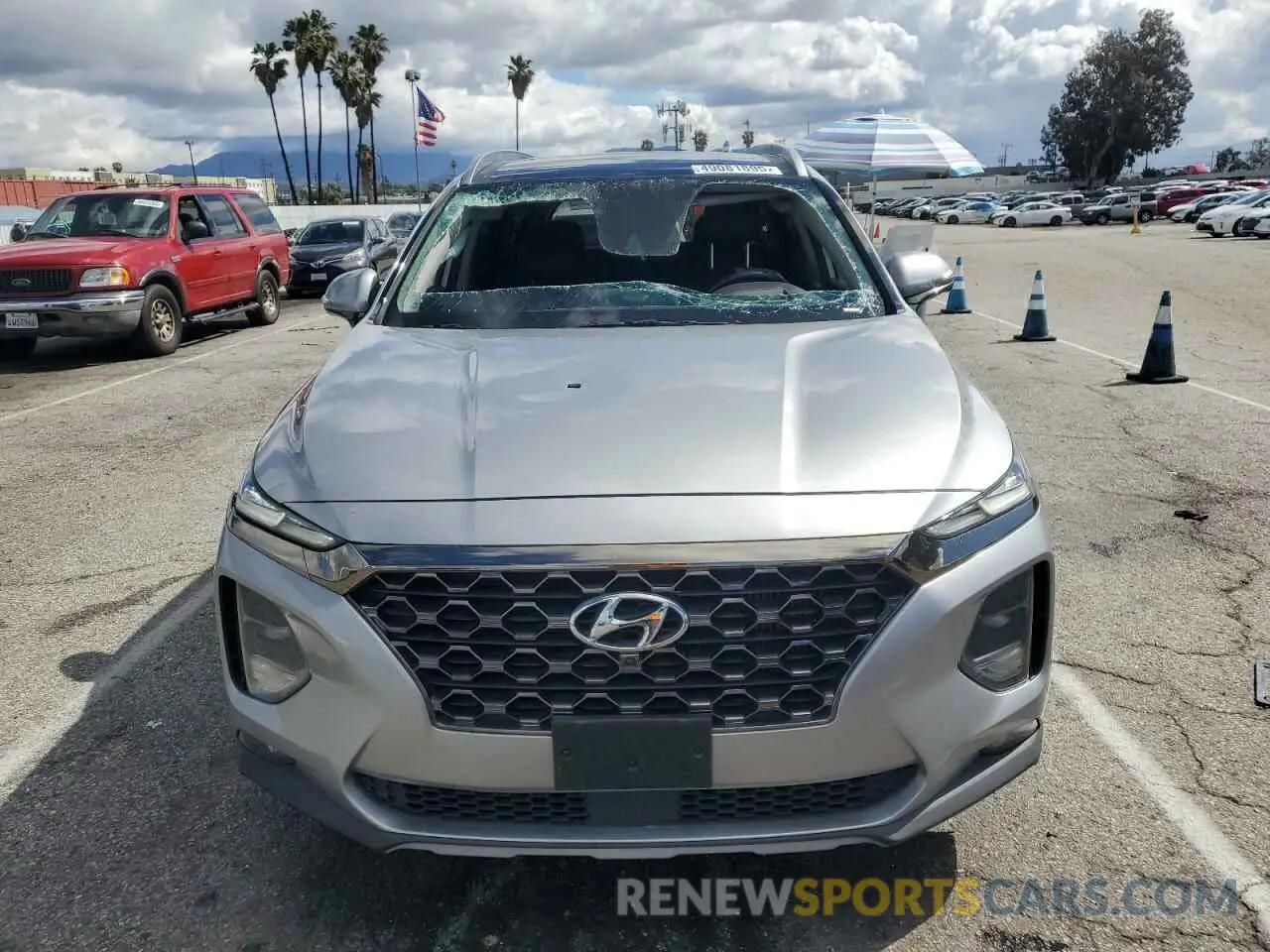5 fotografías del automóvil dañado 5NMS53AA9LH221118 HYUNDAI SANTA FE 2020