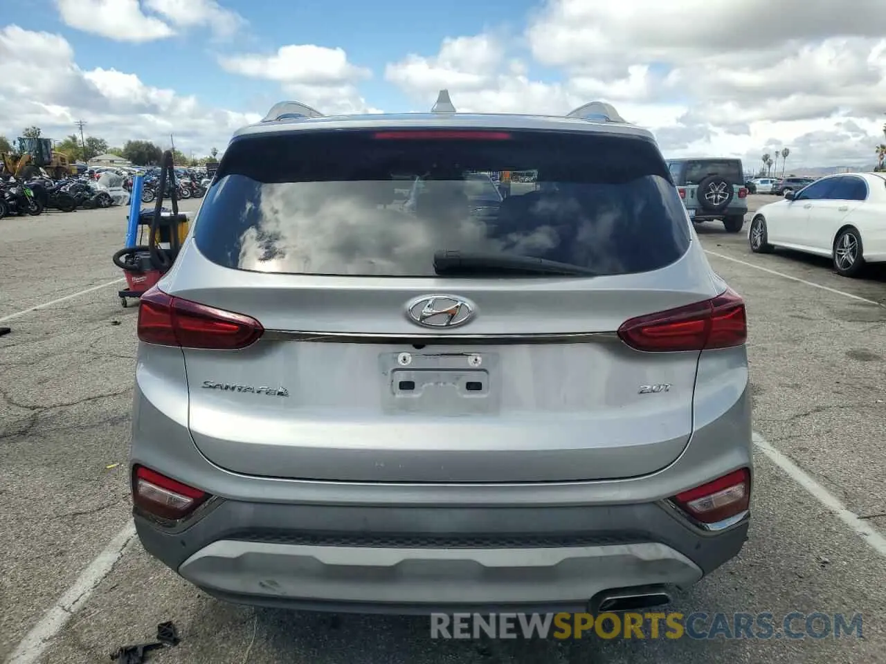 6 fotografías del automóvil dañado 5NMS53AA9LH221118 HYUNDAI SANTA FE 2020