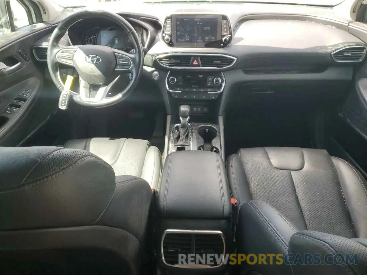 8 fotografías del automóvil dañado 5NMS53AA9LH221118 HYUNDAI SANTA FE 2020