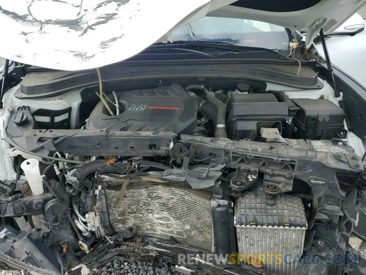 11 fotografías del automóvil dañado 5NMS53AA9LH284283 HYUNDAI SANTA FE 2020