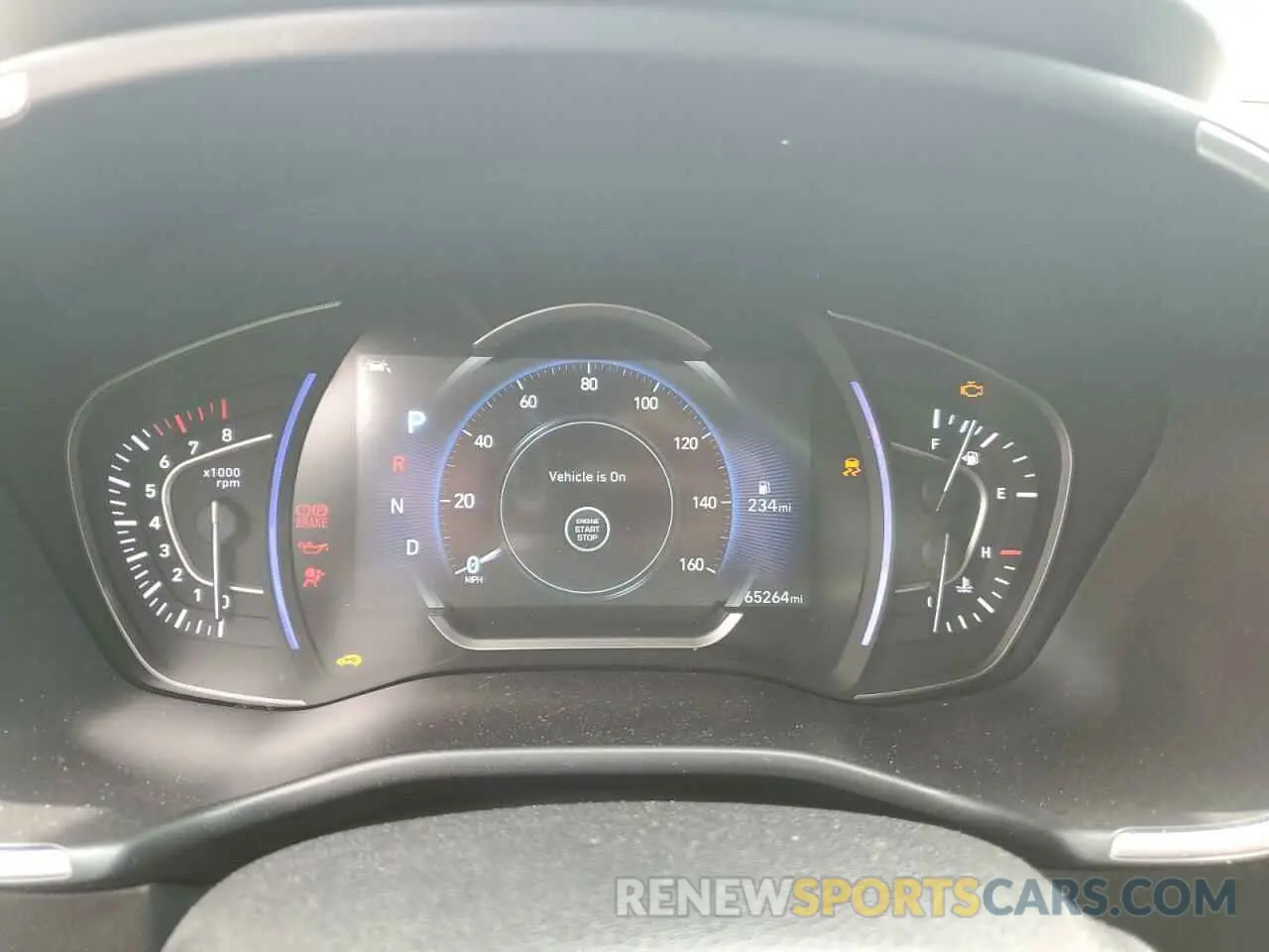 9 fotografías del automóvil dañado 5NMS53AA9LH284283 HYUNDAI SANTA FE 2020