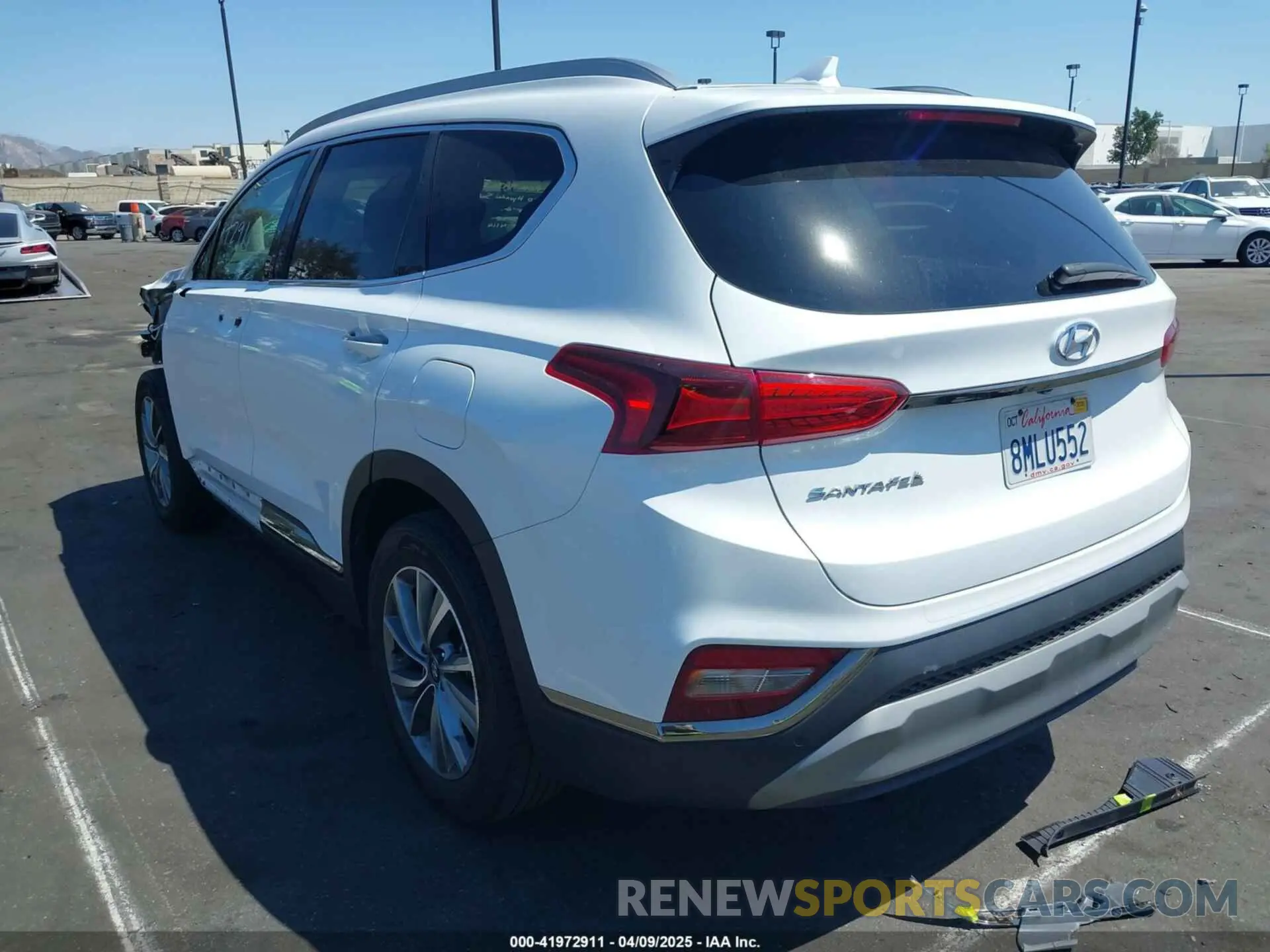 3 fotografías del automóvil dañado 5NMS53AD1LH181515 HYUNDAI SANTA FE 2020