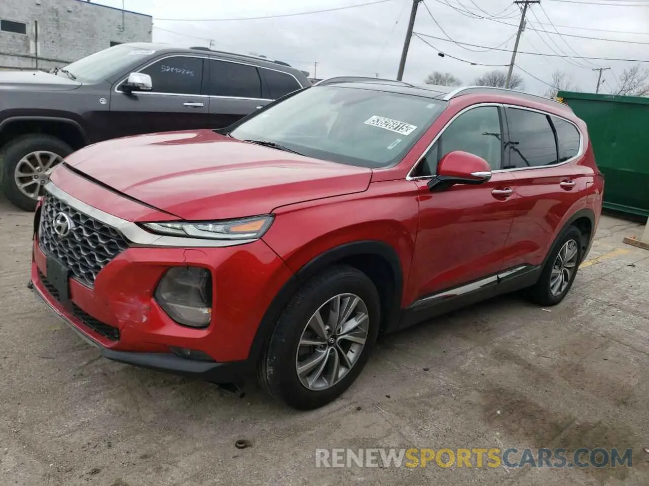1 fotografías del automóvil dañado 5NMS53AD4LH250830 HYUNDAI SANTA FE 2020