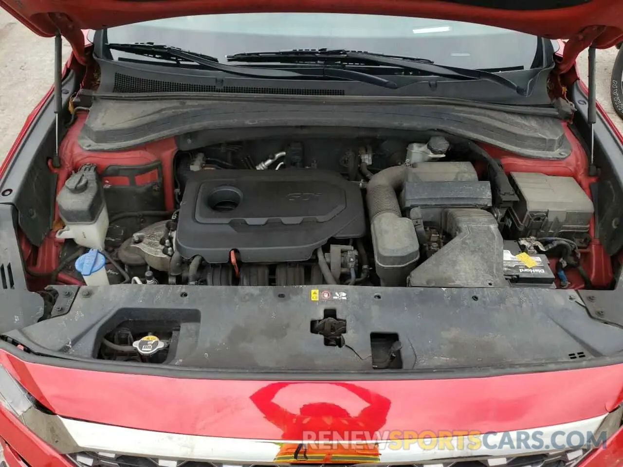 12 fotografías del automóvil dañado 5NMS53AD4LH250830 HYUNDAI SANTA FE 2020