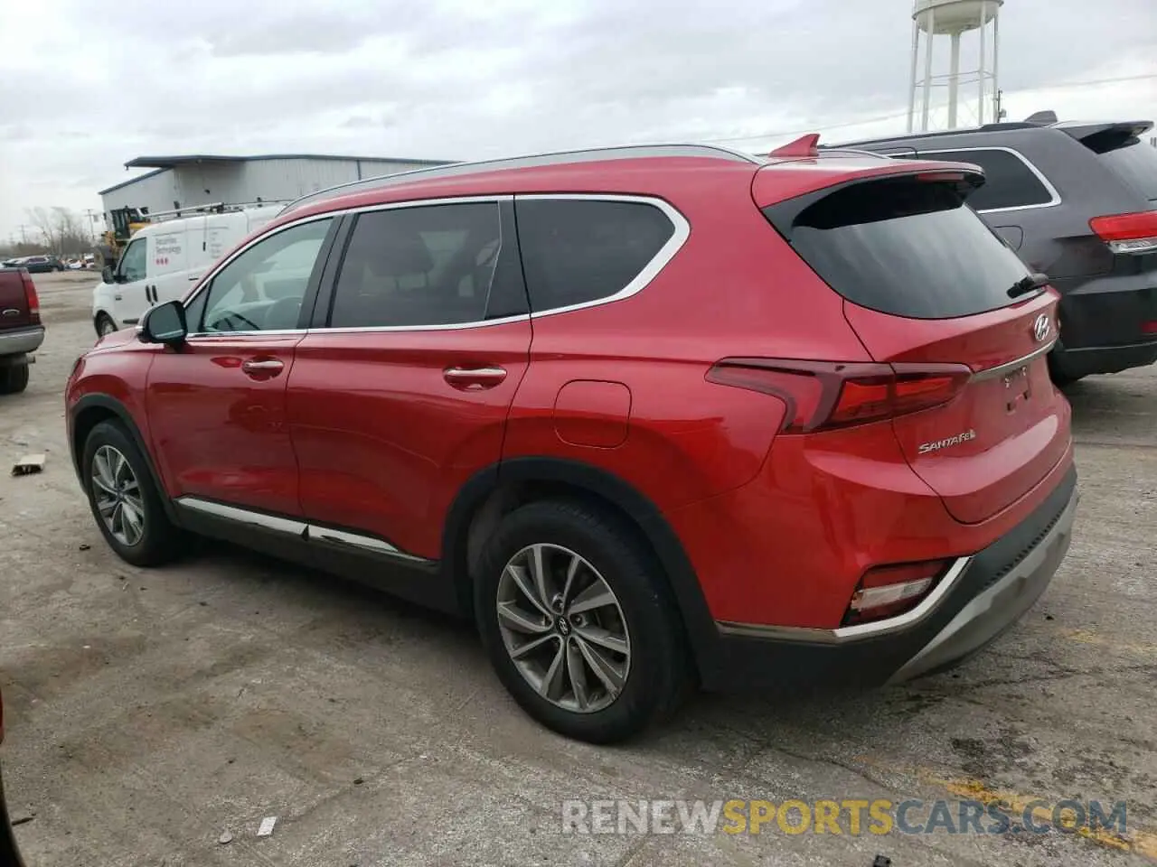 2 fotografías del automóvil dañado 5NMS53AD4LH250830 HYUNDAI SANTA FE 2020