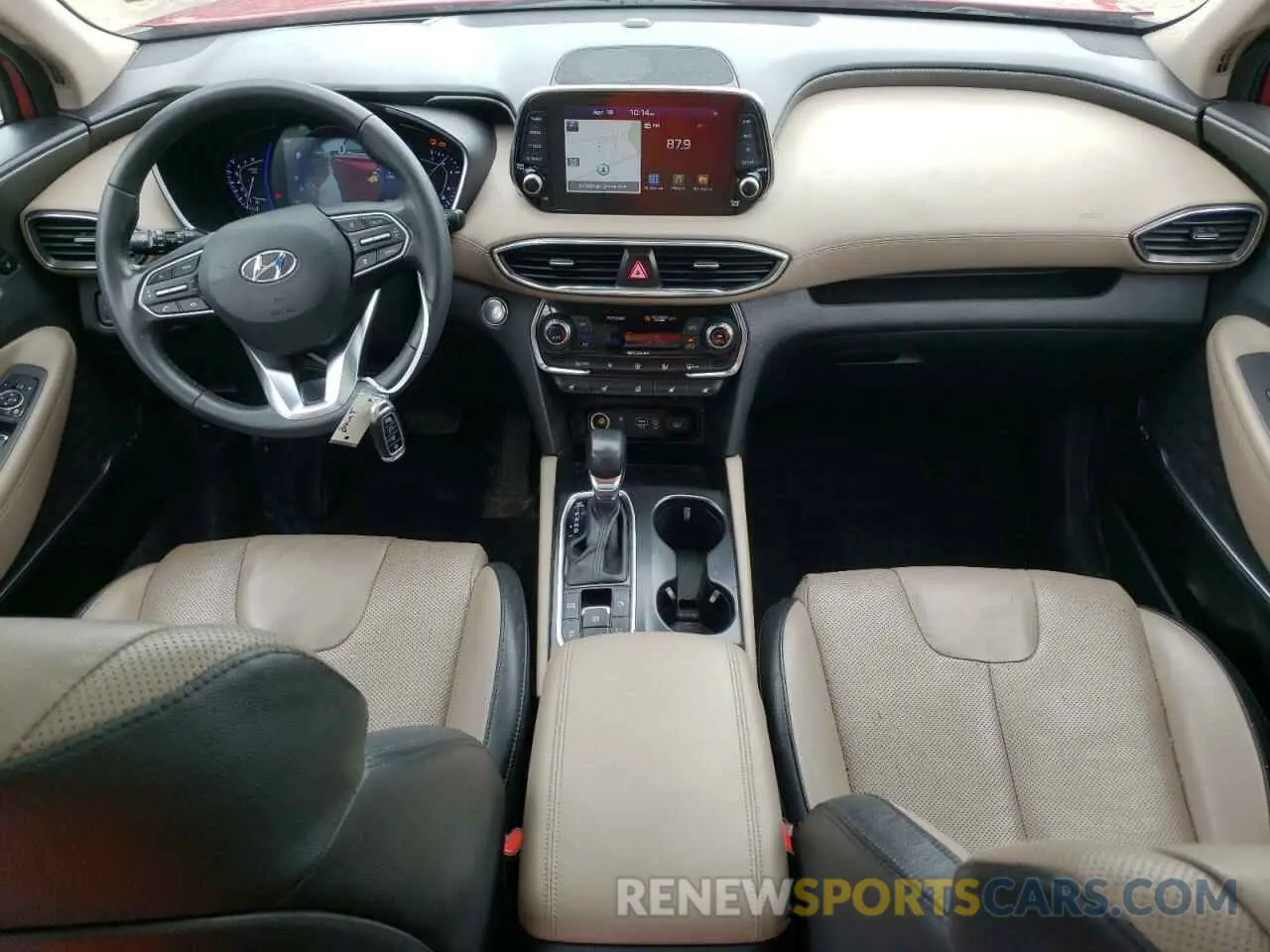 8 fotografías del automóvil dañado 5NMS53AD4LH250830 HYUNDAI SANTA FE 2020