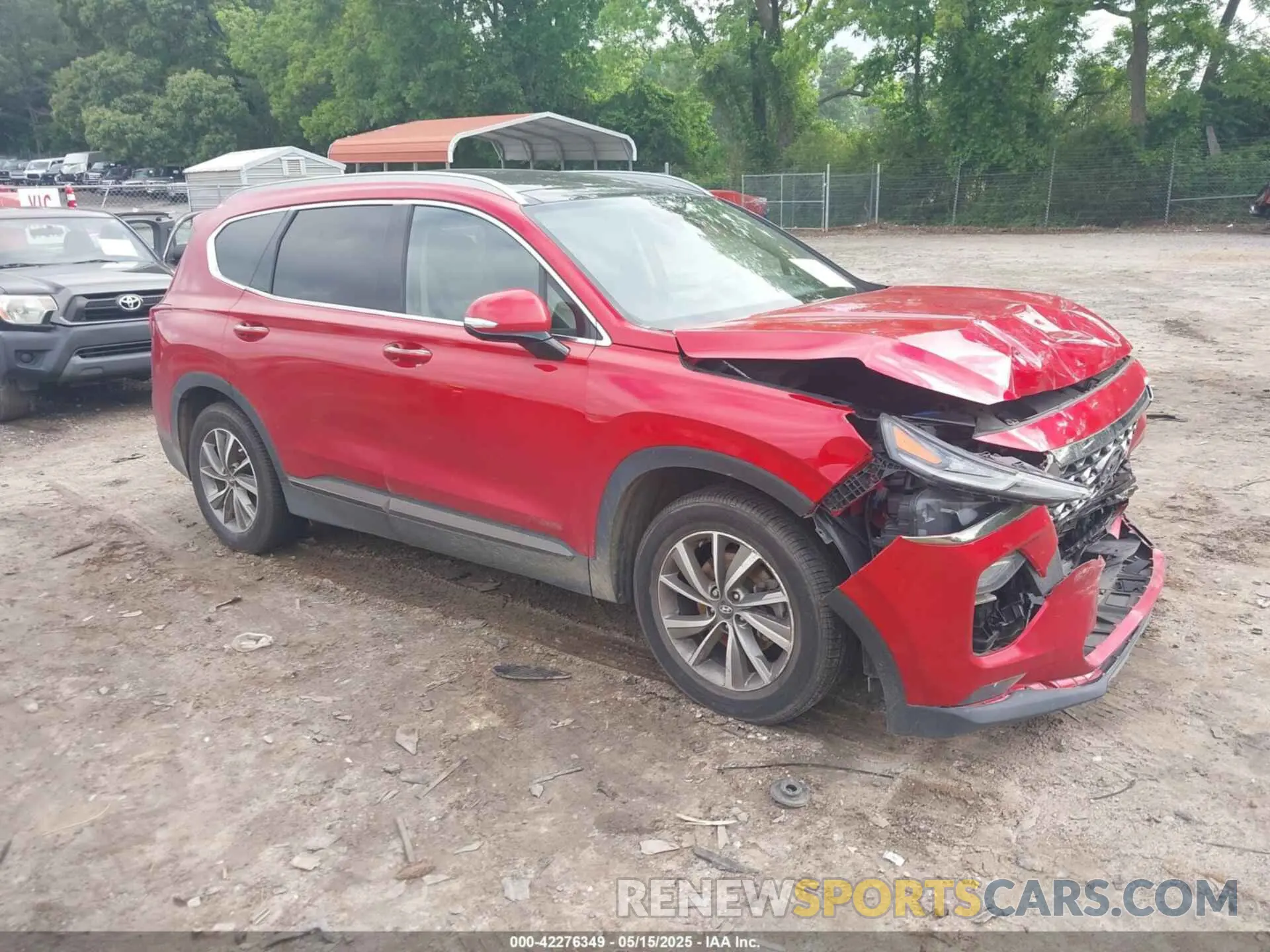 1 fotografías del automóvil dañado 5NMS53AD5LH294609 HYUNDAI SANTA FE 2020