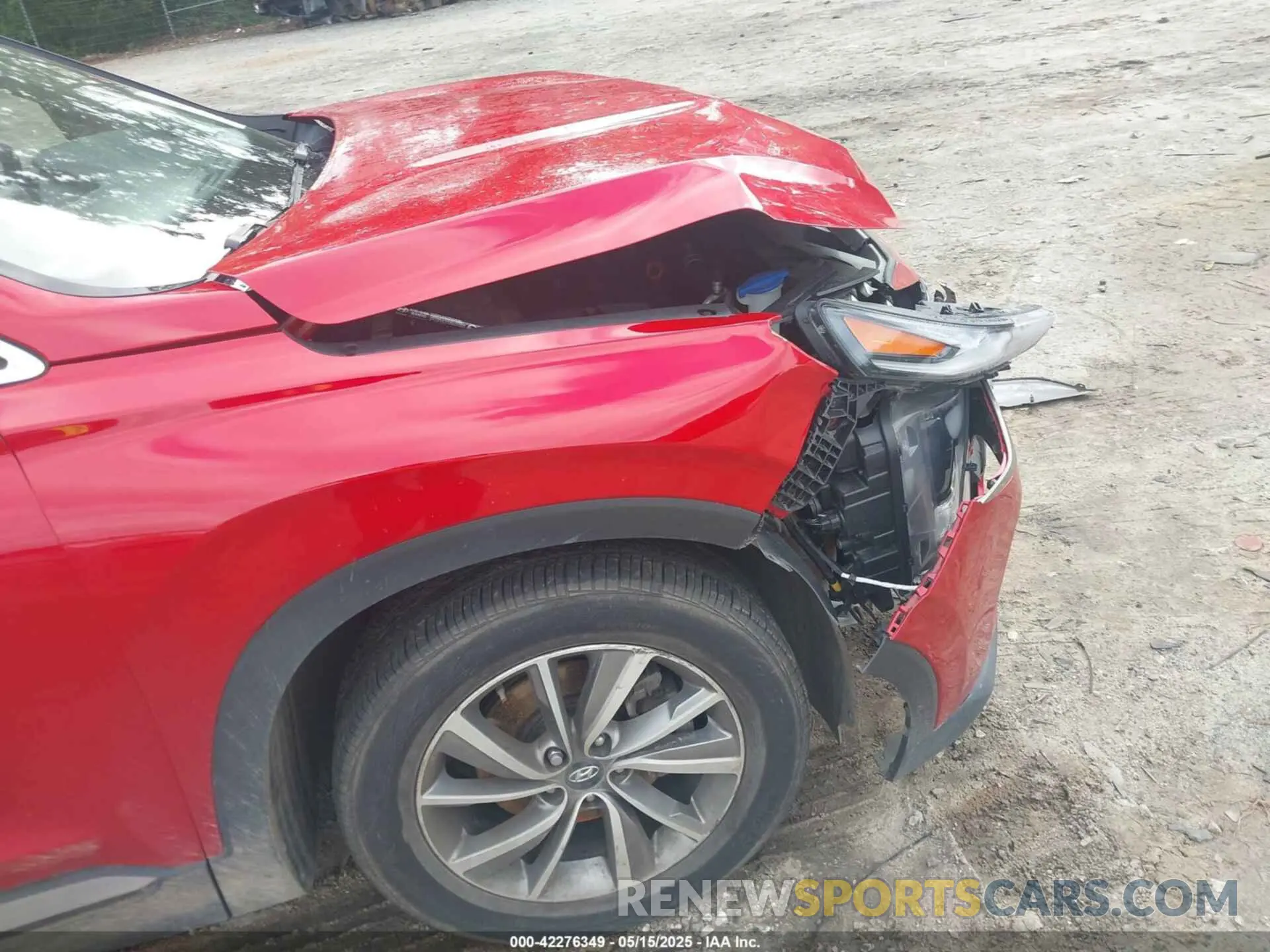 6 fotografías del automóvil dañado 5NMS53AD5LH294609 HYUNDAI SANTA FE 2020