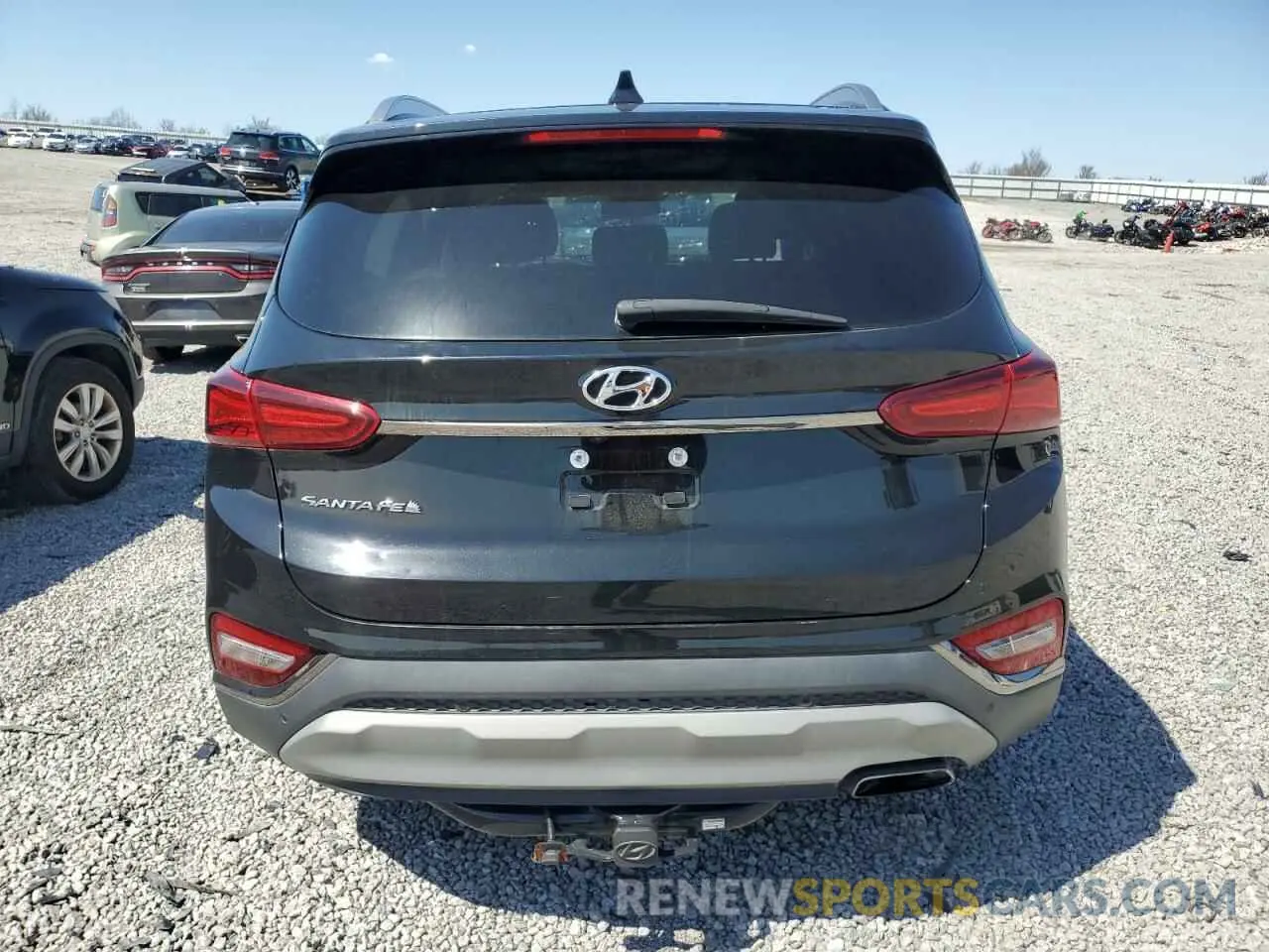 6 fotografías del automóvil dañado 5NMS53AD6LH270111 HYUNDAI SANTA FE 2020