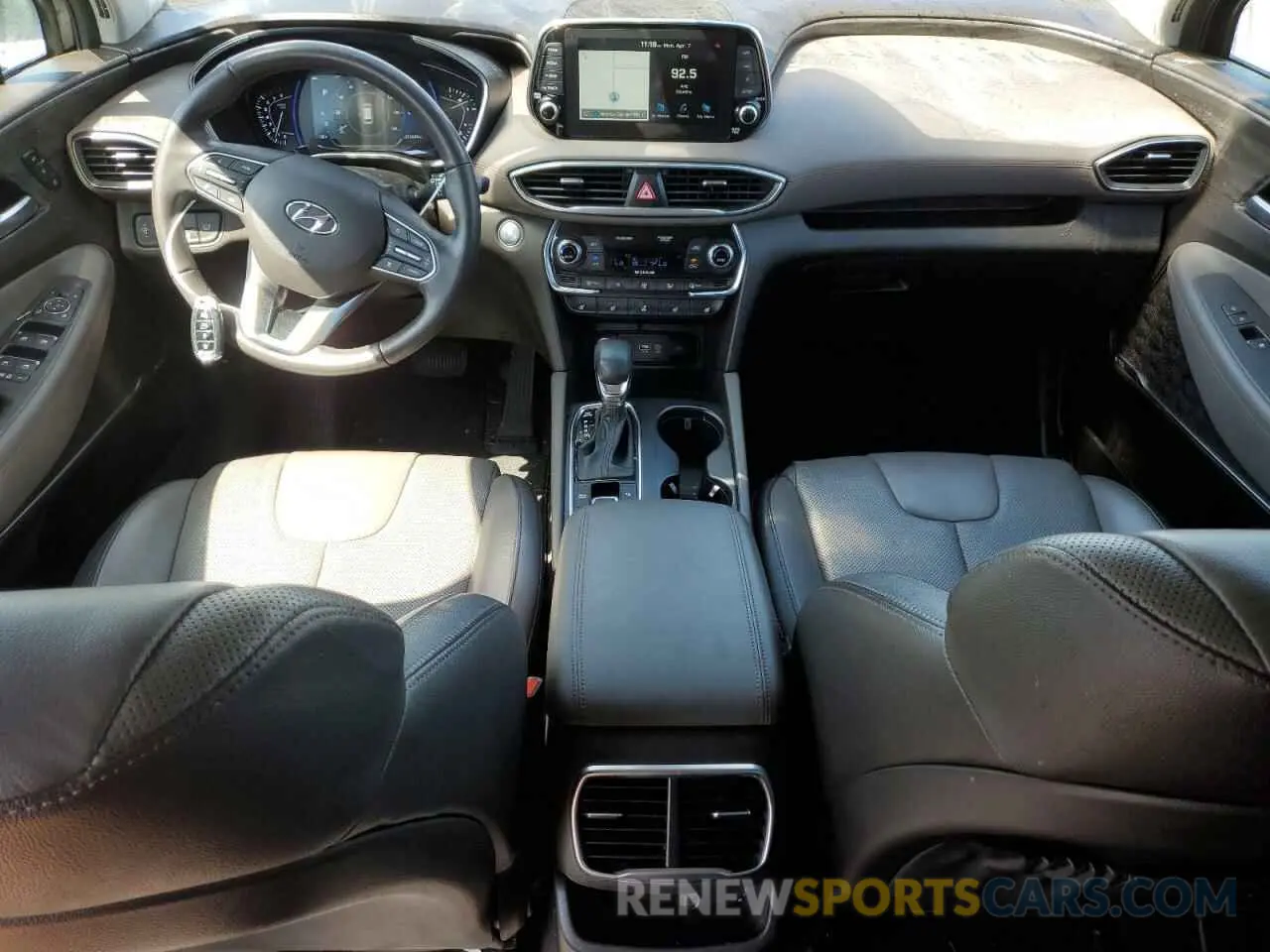 8 fotografías del automóvil dañado 5NMS53AD6LH270111 HYUNDAI SANTA FE 2020