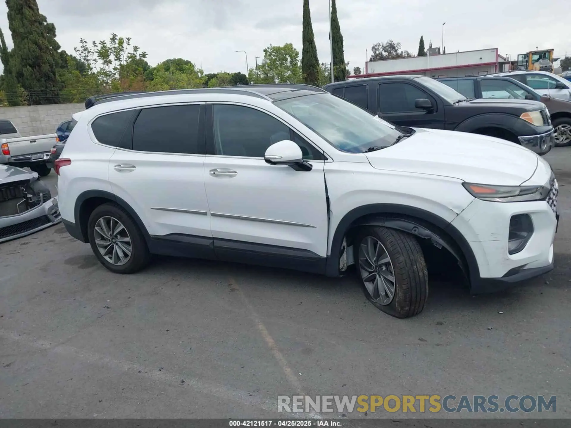 12 fotografías del automóvil dañado 5NMS53AD9LH216639 HYUNDAI SANTA FE 2020