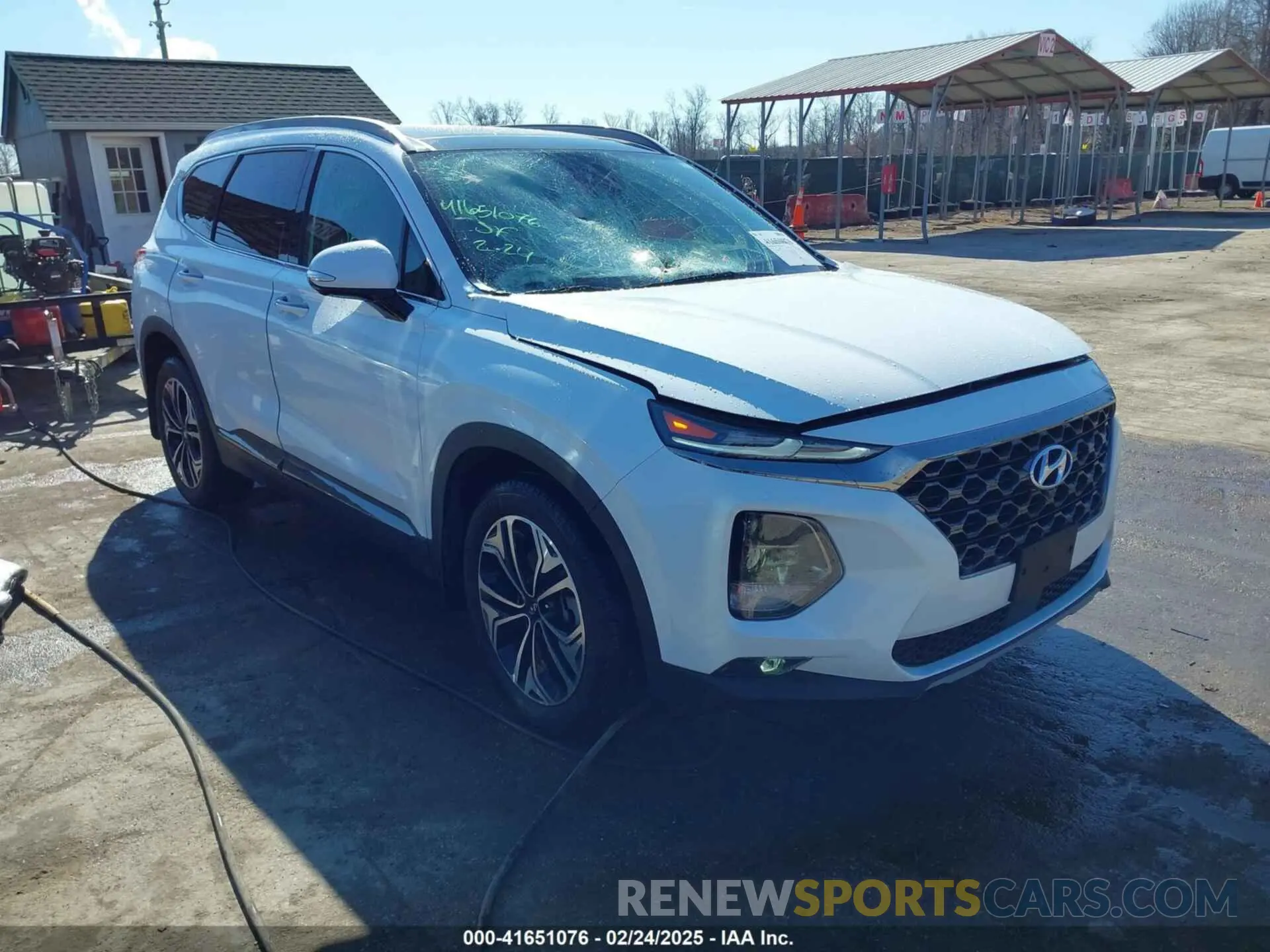 1 fotografías del automóvil dañado 5NMS5CAA0LH150391 HYUNDAI SANTA FE 2020
