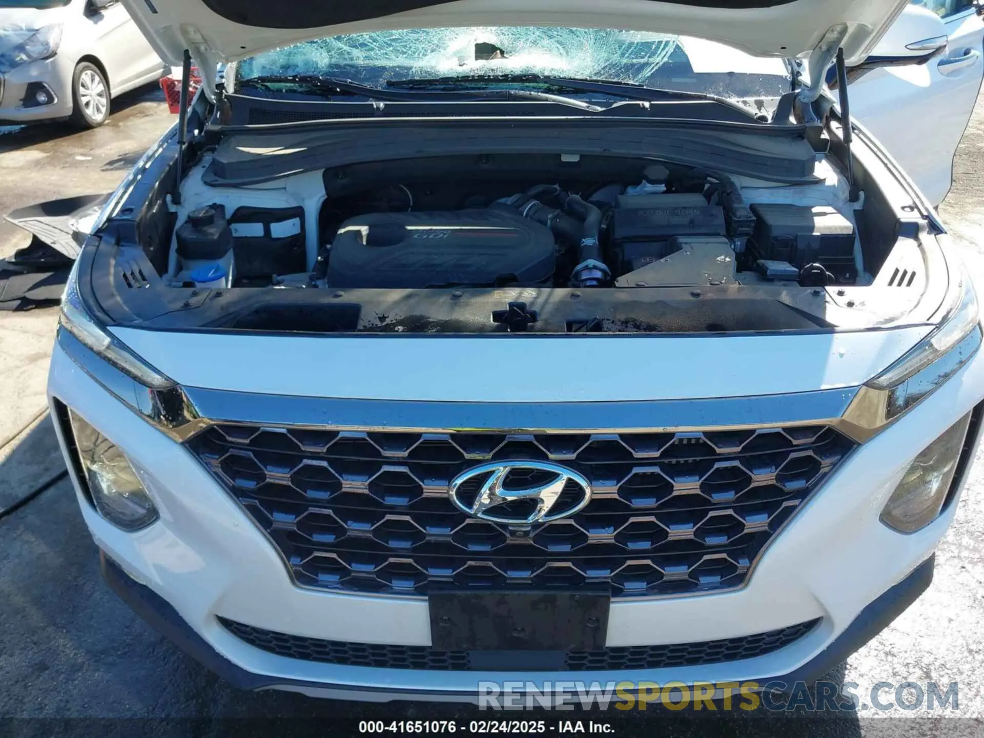 10 fotografías del automóvil dañado 5NMS5CAA0LH150391 HYUNDAI SANTA FE 2020