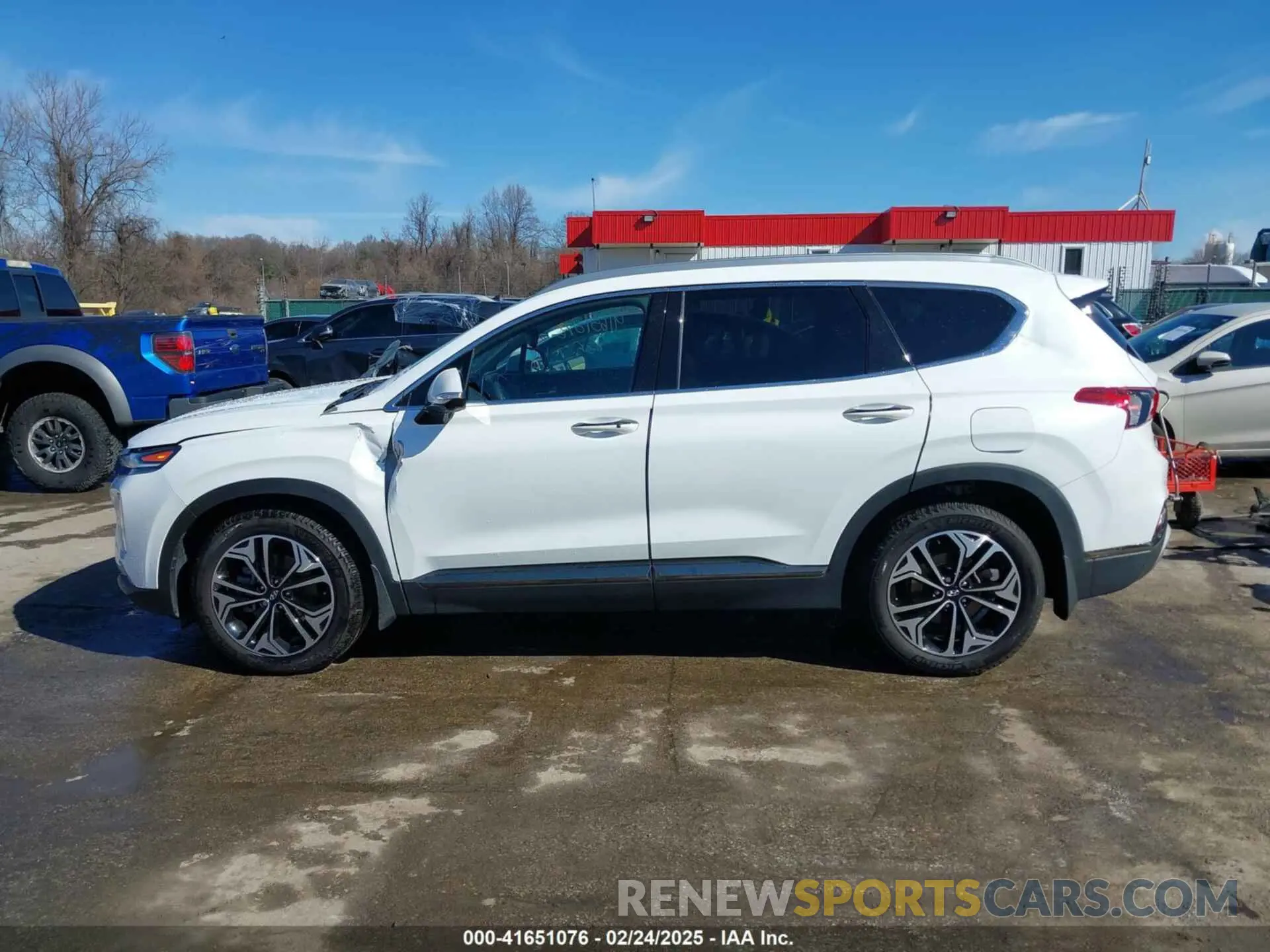 14 fotografías del automóvil dañado 5NMS5CAA0LH150391 HYUNDAI SANTA FE 2020