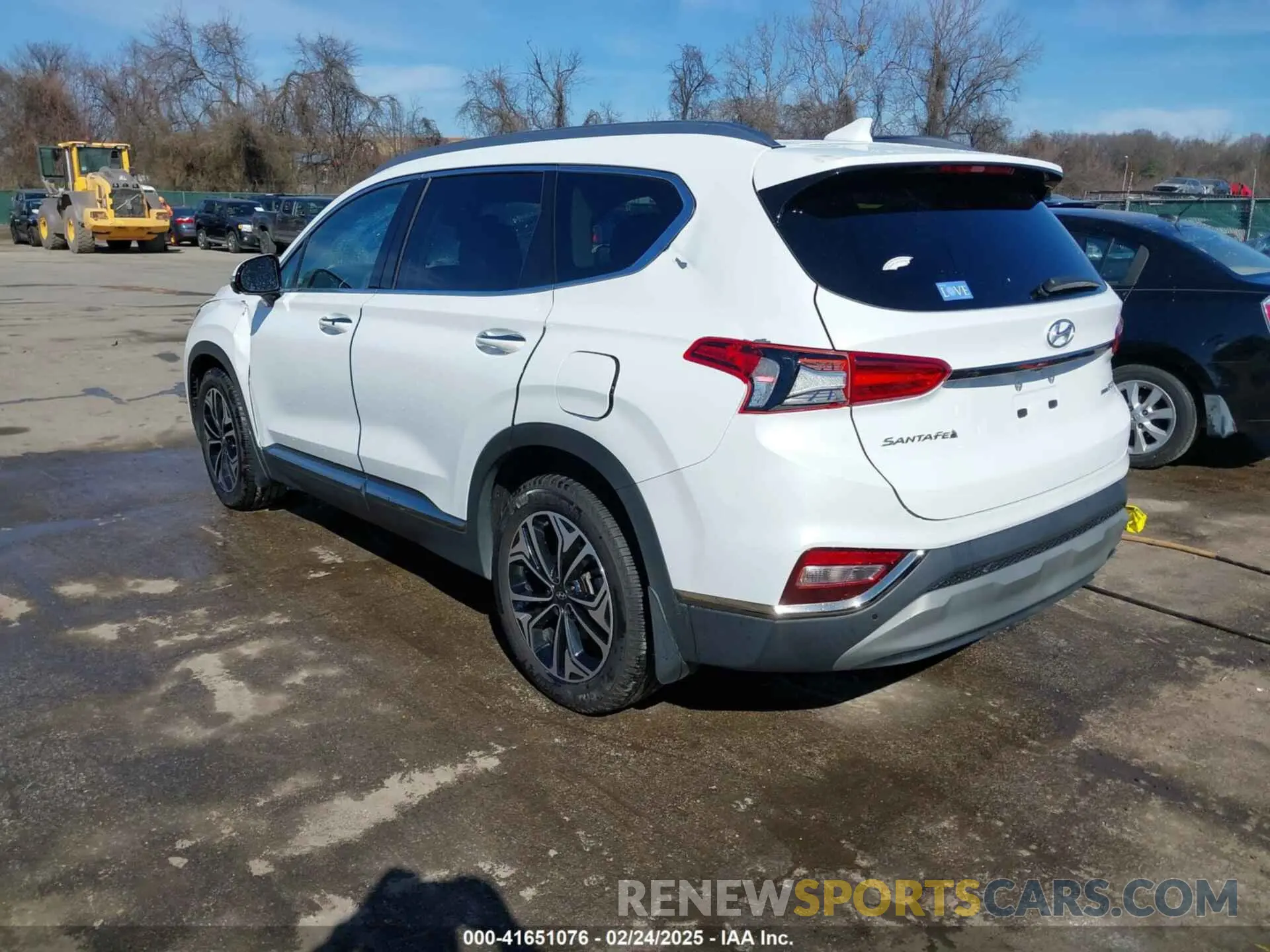 3 fotografías del automóvil dañado 5NMS5CAA0LH150391 HYUNDAI SANTA FE 2020