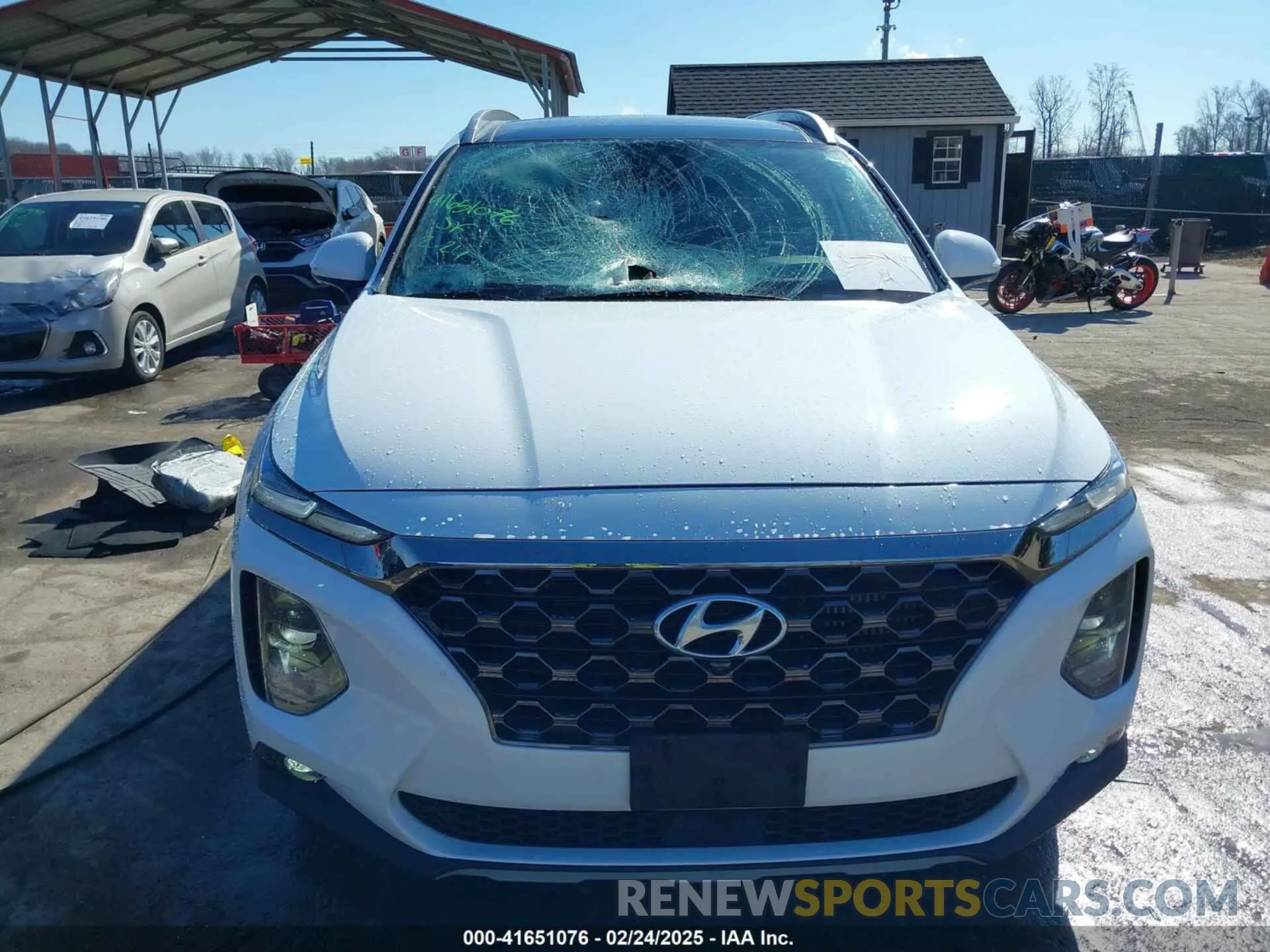 6 fotografías del automóvil dañado 5NMS5CAA0LH150391 HYUNDAI SANTA FE 2020