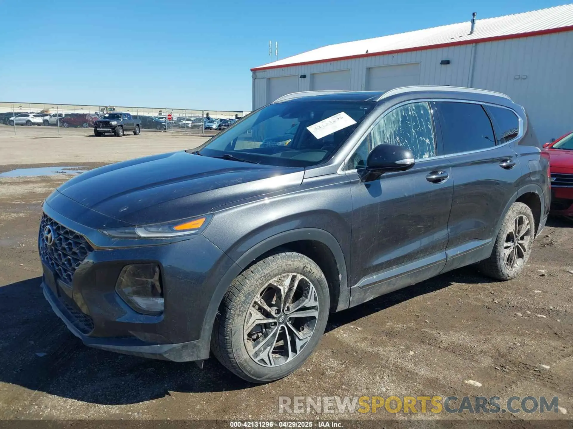 2 fotografías del automóvil dañado 5NMS5CAA0LH208063 HYUNDAI SANTA FE 2020