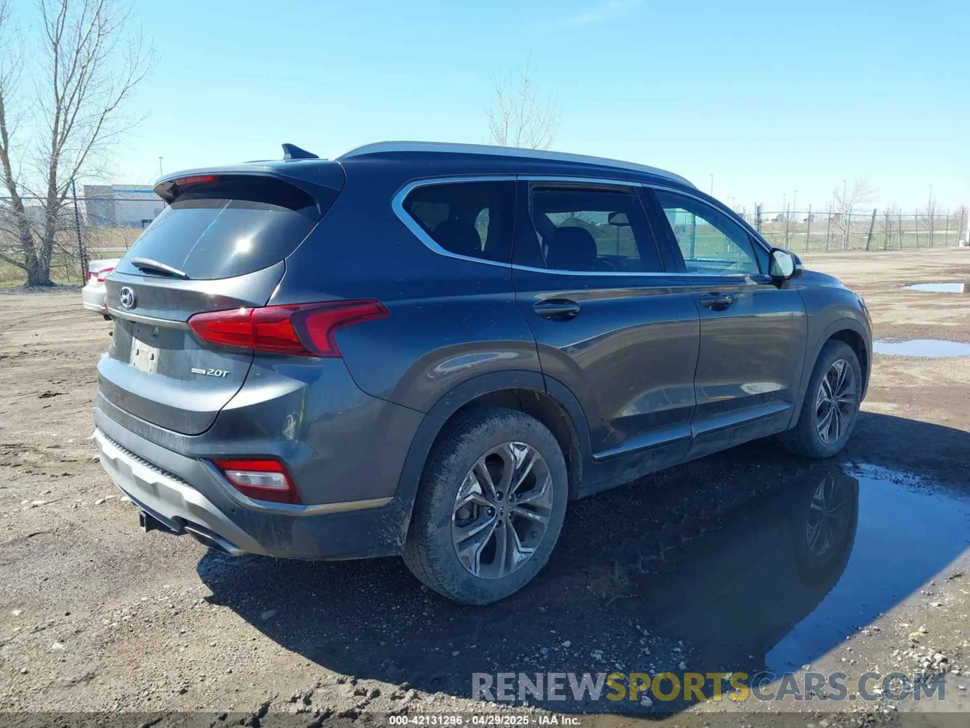4 fotografías del automóvil dañado 5NMS5CAA0LH208063 HYUNDAI SANTA FE 2020