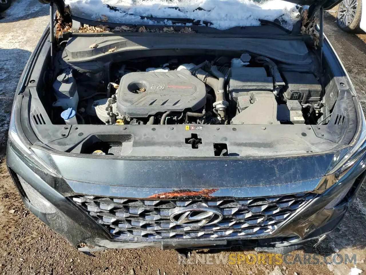 11 fotografías del automóvil dañado 5NMS5CAA0LH221007 HYUNDAI SANTA FE 2020