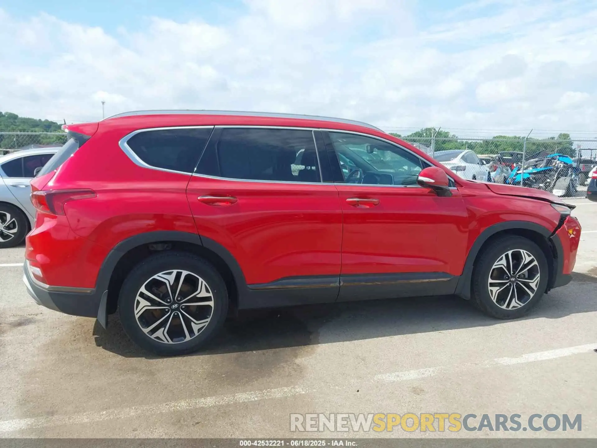 13 fotografías del automóvil dañado 5NMS5CAA1LH276131 HYUNDAI SANTA FE 2020