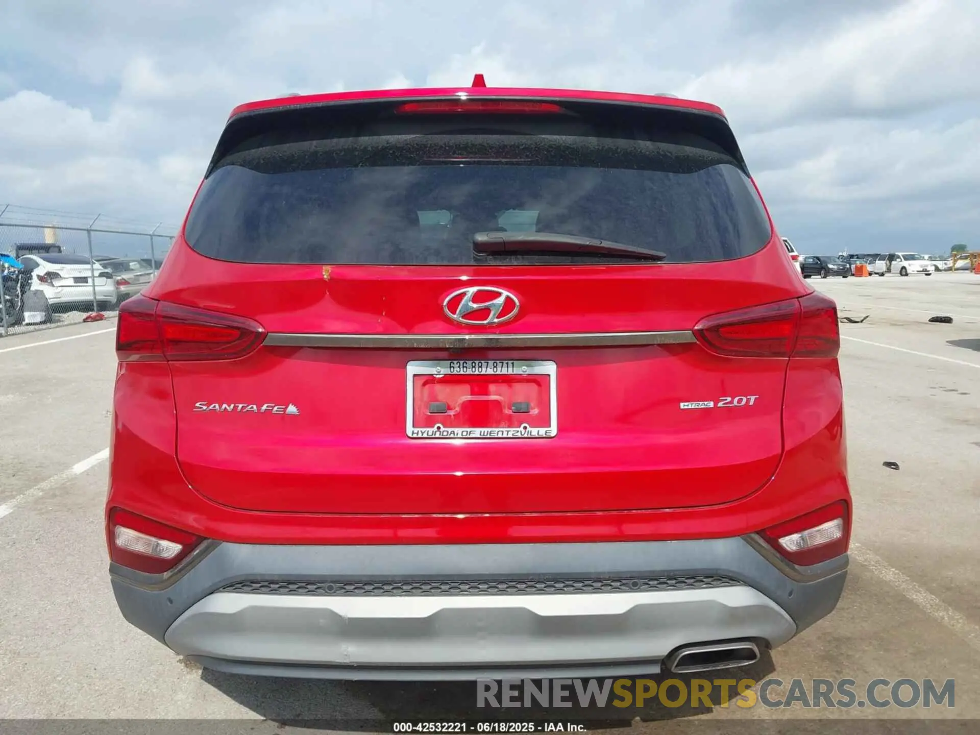 16 fotografías del automóvil dañado 5NMS5CAA1LH276131 HYUNDAI SANTA FE 2020