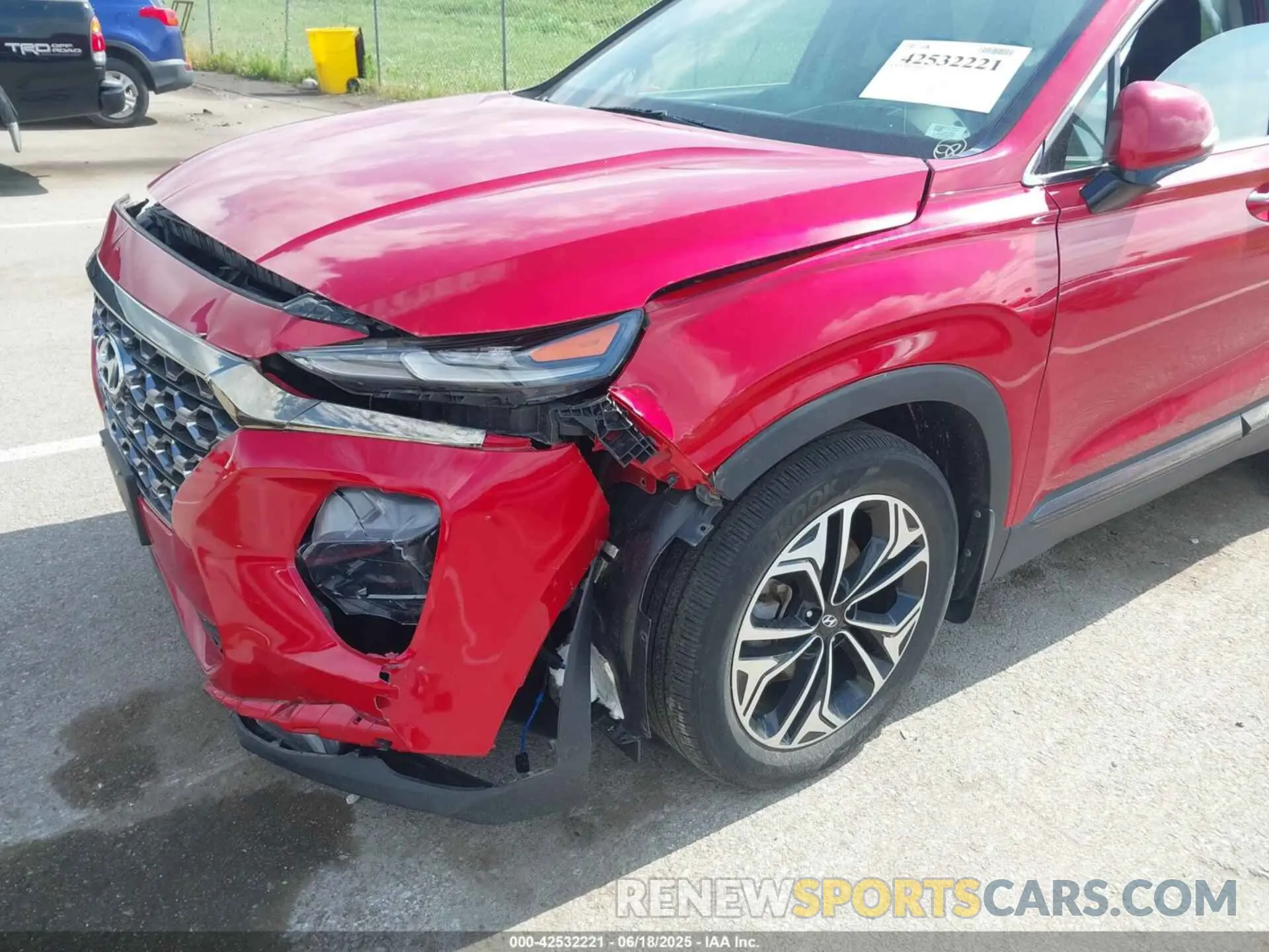 17 fotografías del automóvil dañado 5NMS5CAA1LH276131 HYUNDAI SANTA FE 2020