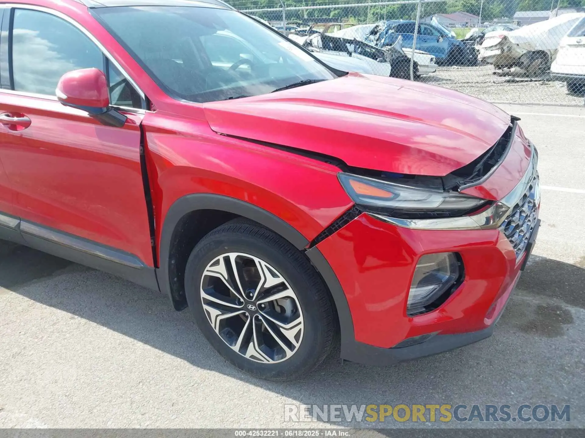 18 fotografías del automóvil dañado 5NMS5CAA1LH276131 HYUNDAI SANTA FE 2020