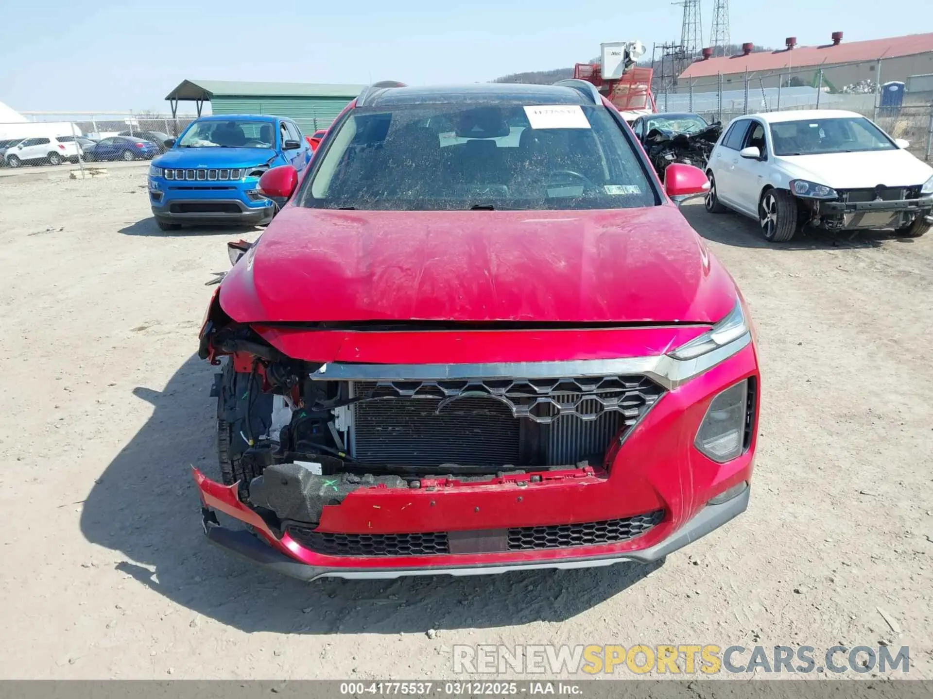 13 fotografías del automóvil dañado 5NMS5CAA7LH222221 HYUNDAI SANTA FE 2020