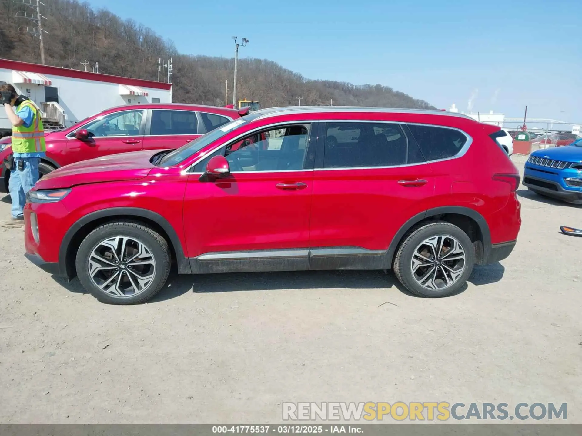 15 fotografías del automóvil dañado 5NMS5CAA7LH222221 HYUNDAI SANTA FE 2020