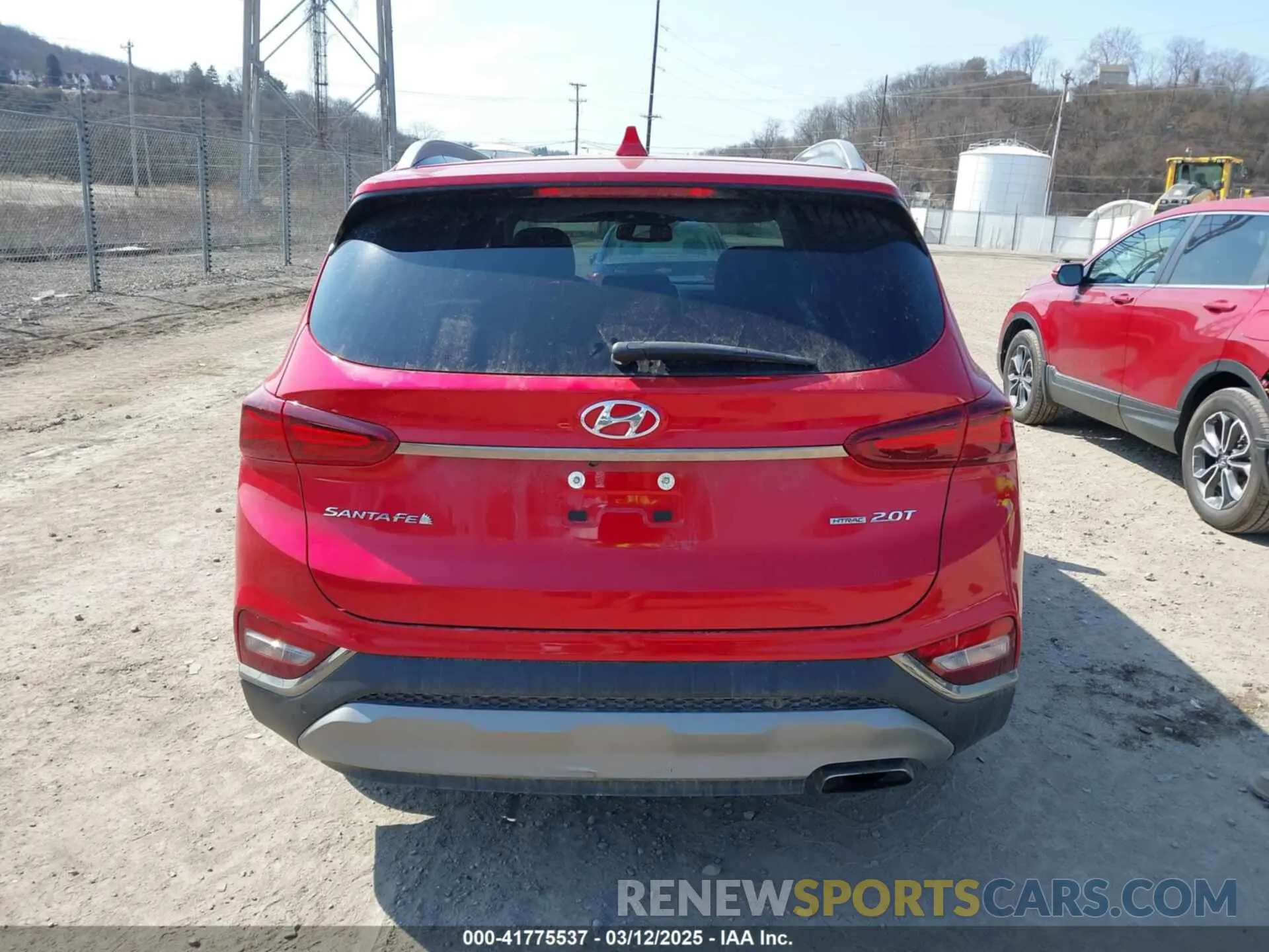 17 fotografías del automóvil dañado 5NMS5CAA7LH222221 HYUNDAI SANTA FE 2020