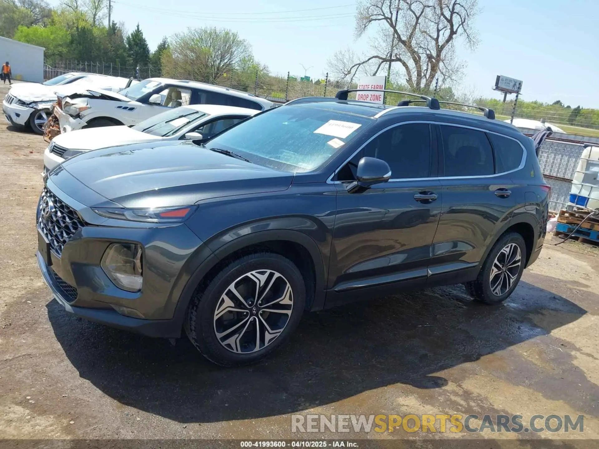 14 fotografías del automóvil dañado 5NMS5CAA9LH291668 HYUNDAI SANTA FE 2020