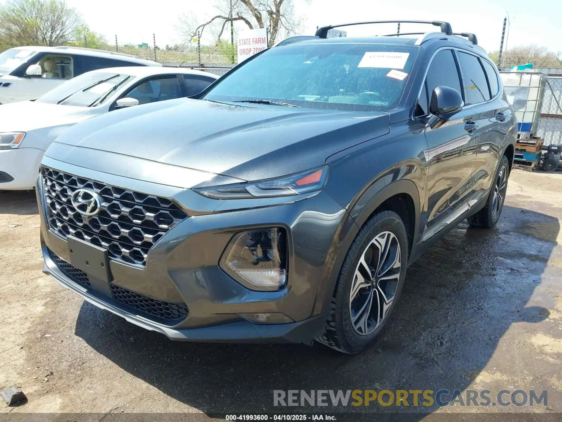 2 fotografías del automóvil dañado 5NMS5CAA9LH291668 HYUNDAI SANTA FE 2020