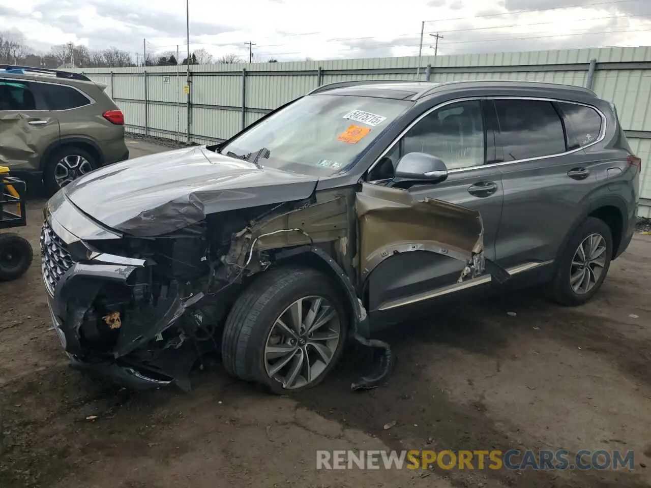 1 fotografías del automóvil dañado 5NMS5CAD0LH142401 HYUNDAI SANTA FE 2020