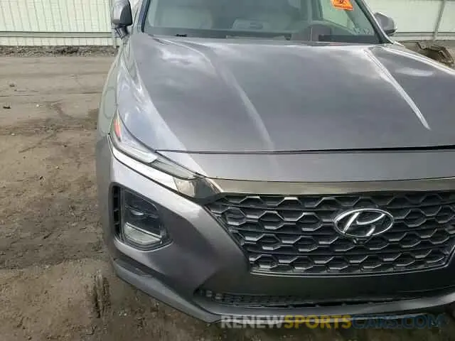 12 fotografías del automóvil dañado 5NMS5CAD0LH142401 HYUNDAI SANTA FE 2020