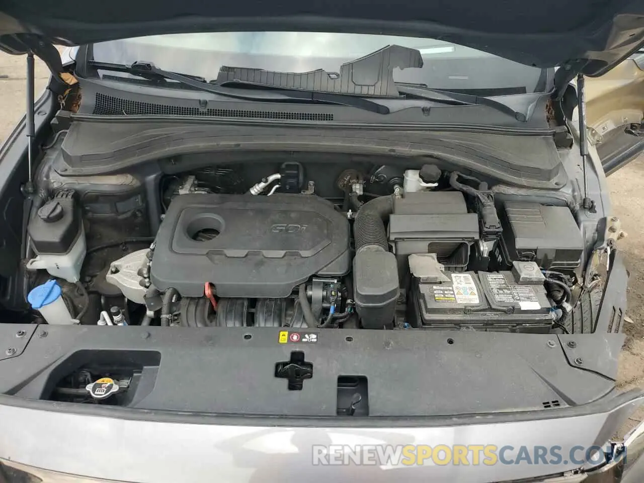 13 fotografías del automóvil dañado 5NMS5CAD0LH142401 HYUNDAI SANTA FE 2020