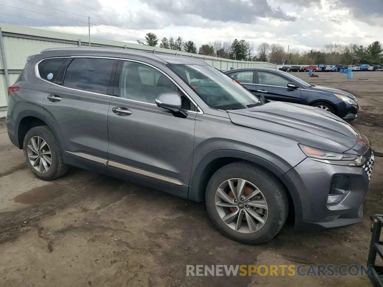 4 fotografías del automóvil dañado 5NMS5CAD0LH142401 HYUNDAI SANTA FE 2020