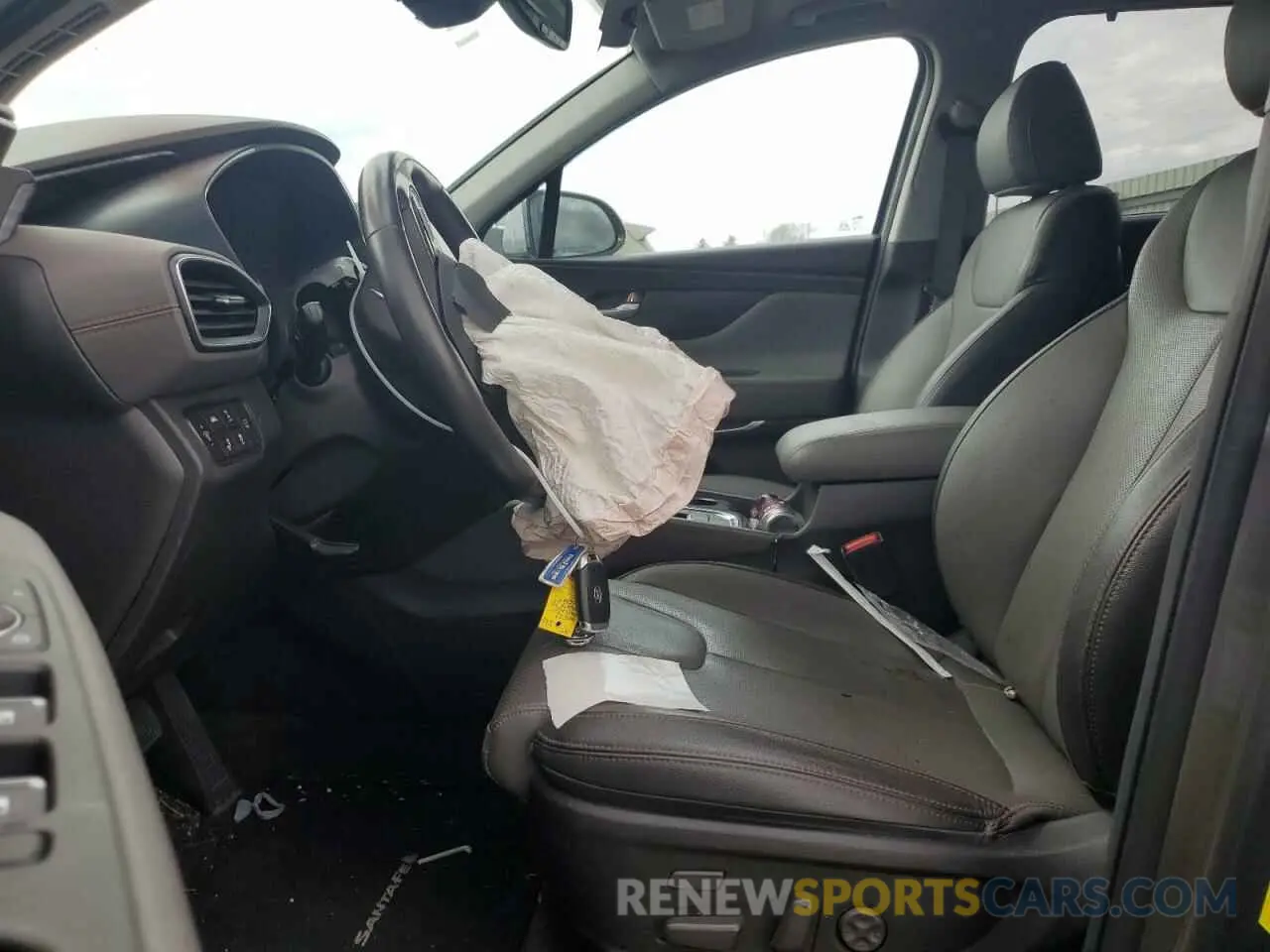 7 fotografías del automóvil dañado 5NMS5CAD0LH142401 HYUNDAI SANTA FE 2020