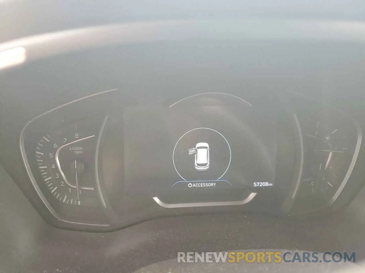 9 fotografías del automóvil dañado 5NMS5CAD0LH142401 HYUNDAI SANTA FE 2020