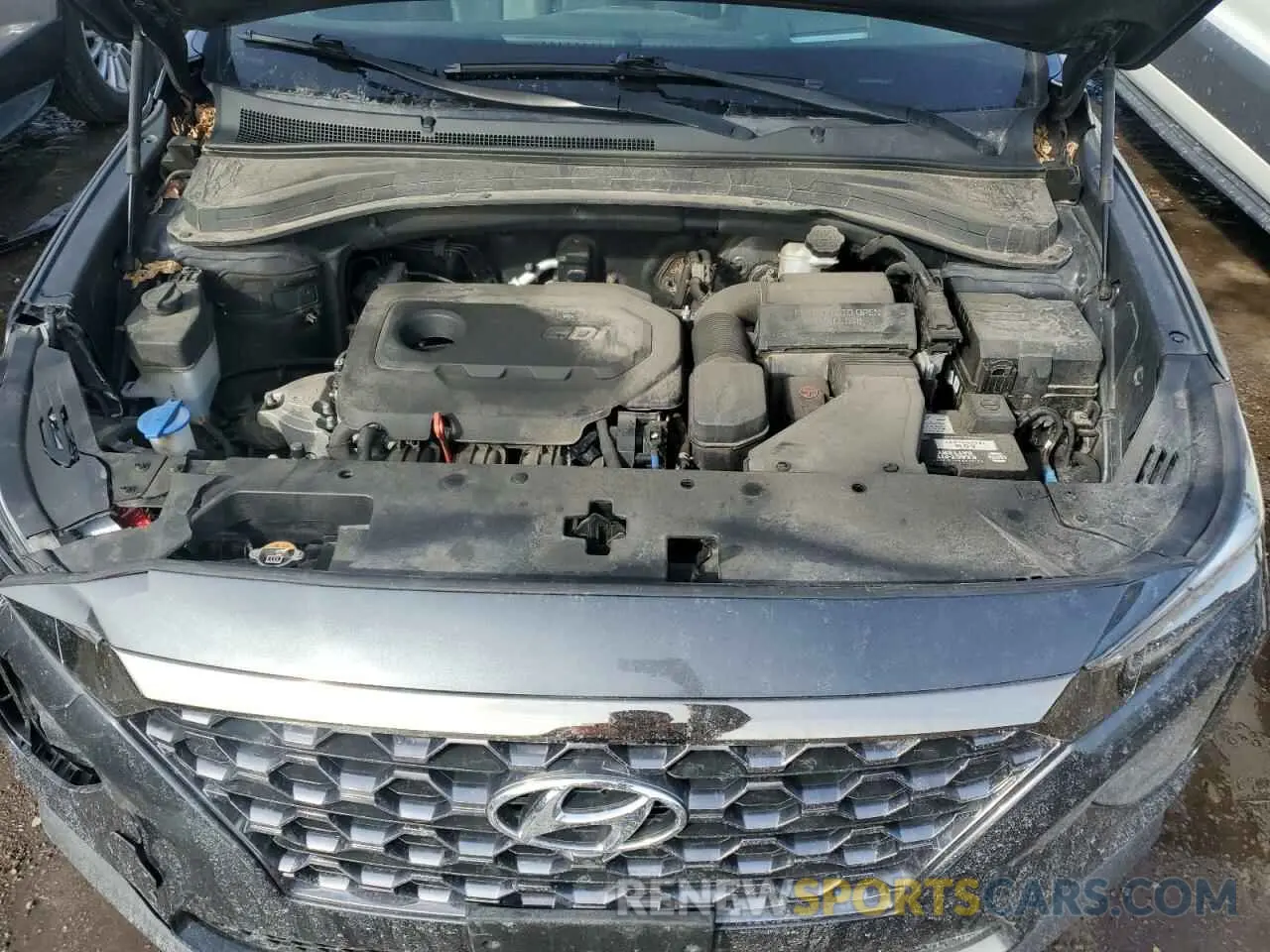 11 fotografías del automóvil dañado 5NMS5CAD1LH201035 HYUNDAI SANTA FE 2020