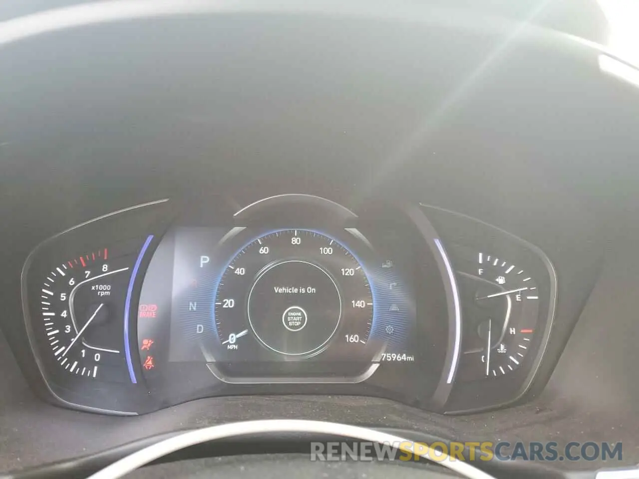 9 fotografías del automóvil dañado 5NMS5CAD1LH201035 HYUNDAI SANTA FE 2020